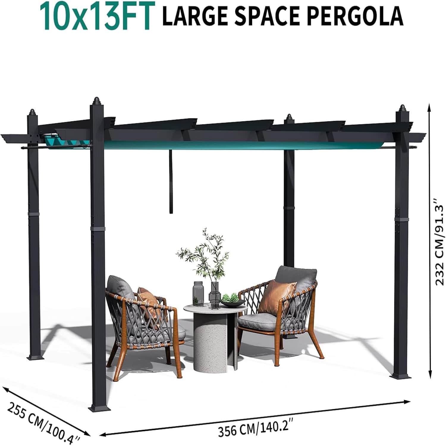 Qeetex LSHQQPHO-33DYU68N Pergolas-2 - View #2