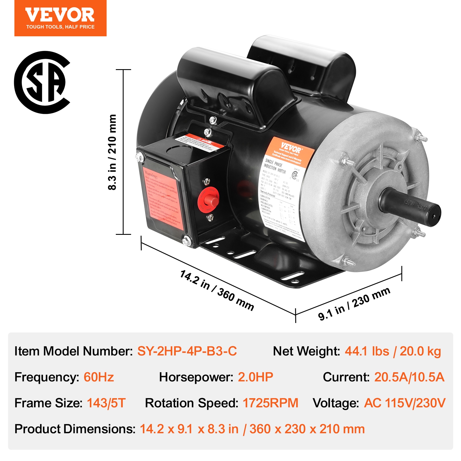 VEVOR TYJLNEMADJ1436S49V7 c100625 - View #10