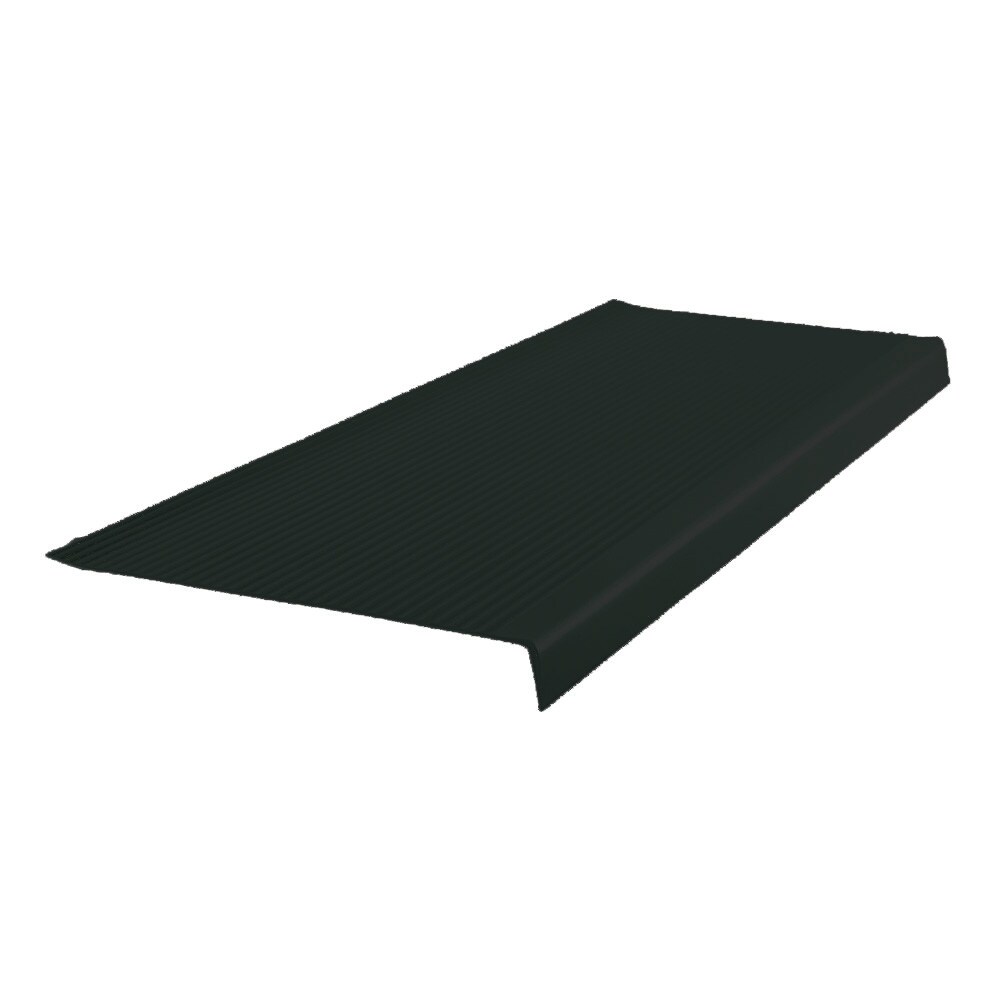 Flexco Vt Series 12.5-in X 48-in Black Dahlia Vinyl Stair Tread At 