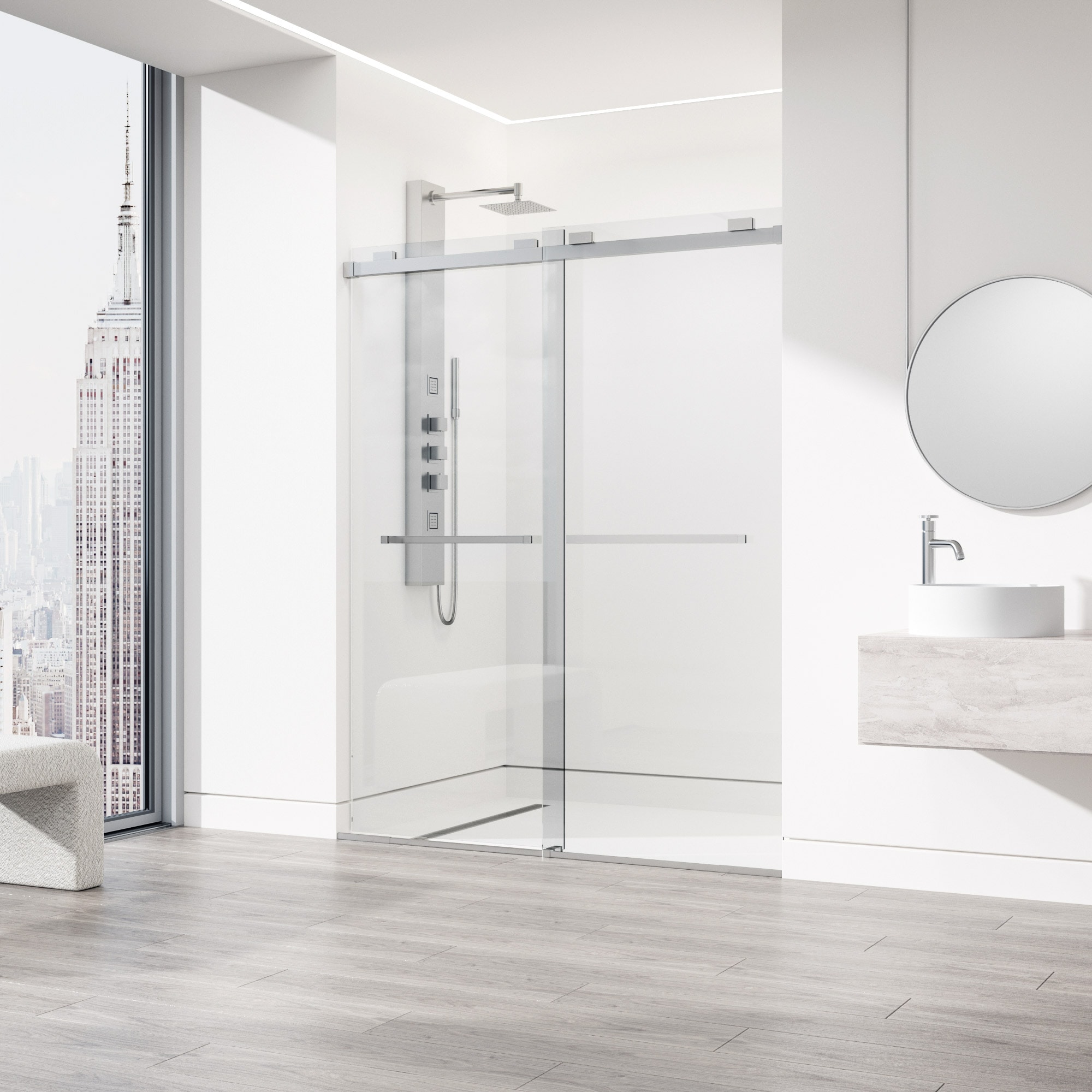 VIGO VG6023STCL6076 Shower-Doors - View #4