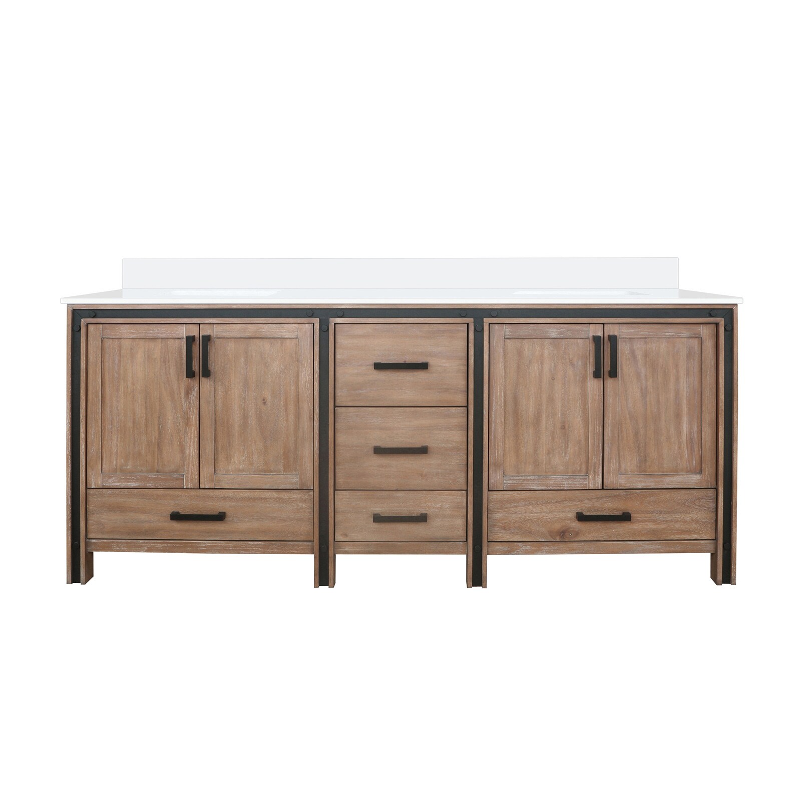 Lexora LVZV80DN200 Bath-Vanity-Combo - View #2