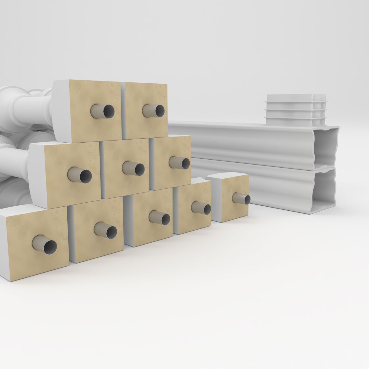 Ekena Millwork BALK40X060YOD railings - View #6