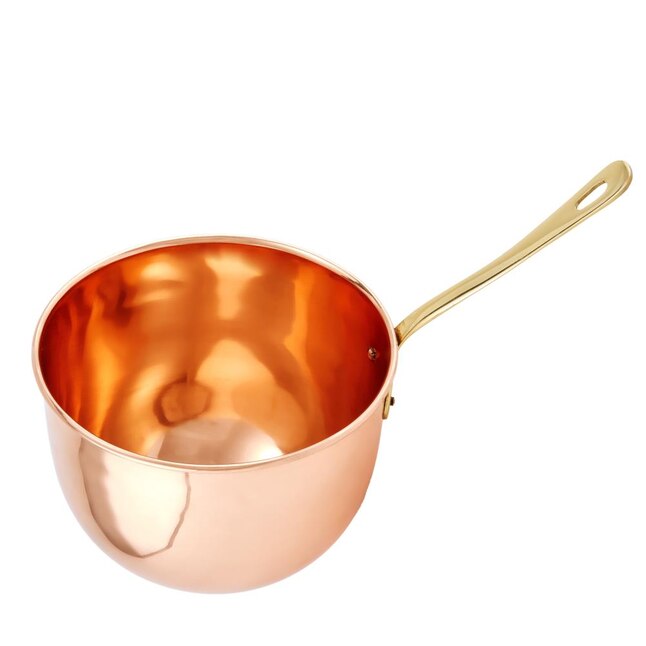 Copper Mixing Bowl With Lid 12 Diameter Solid Copper Beating Bowl