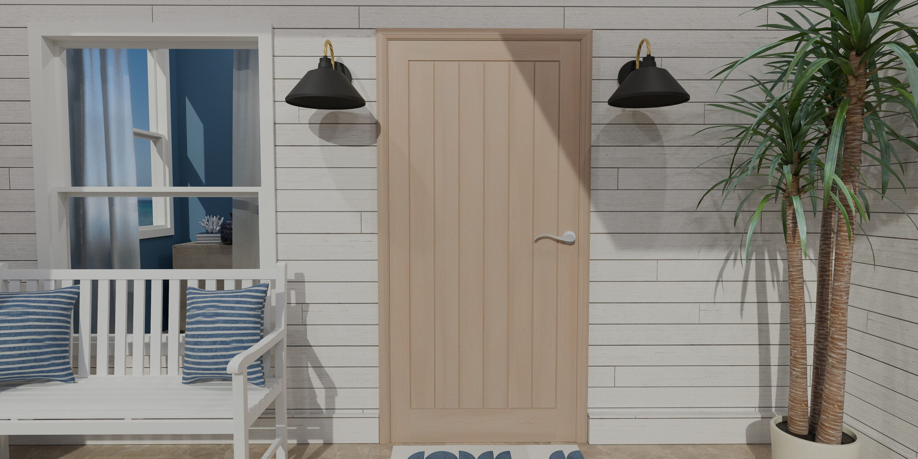 Quoizel LSH8414MBK Outdoor-Wall-Lighting - View #4