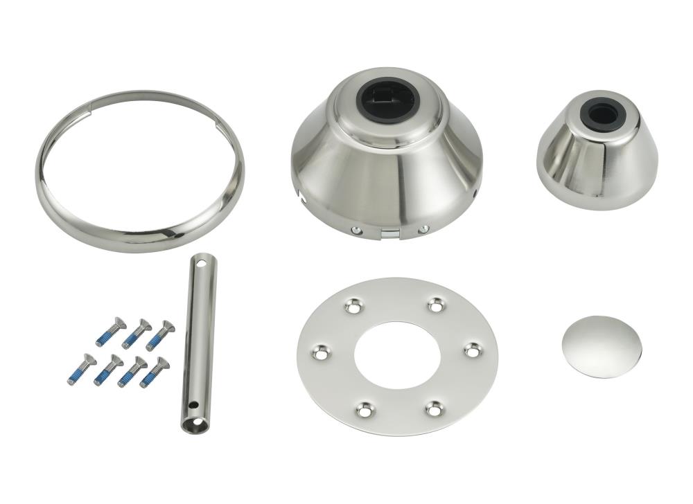 Generation Lighting MCFK-PN Maverick 8.05-in Polished Nickel Steel Indoor/Outdoor Mounting hardware