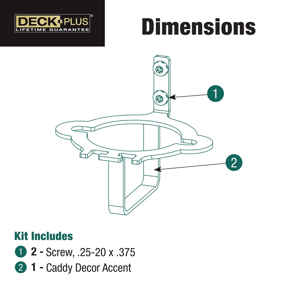 Deck Plus 9987201 Deck-Accents - View #3