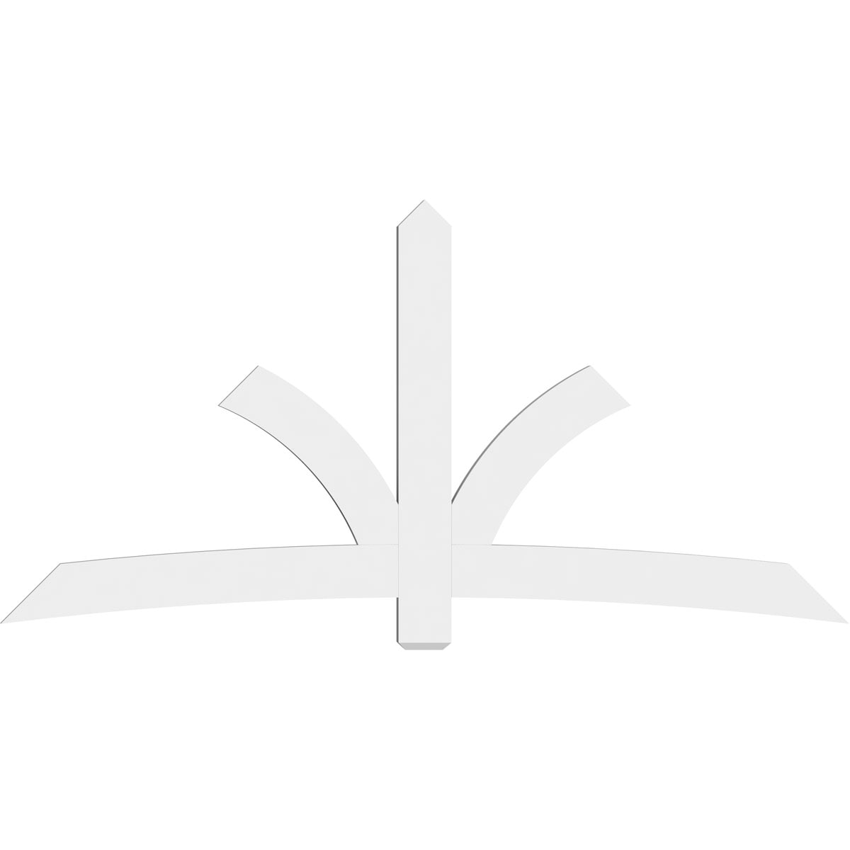 Ekena Millwork GBP096X48X0206DAV00 Exterior-Brackets-Braces - View #2