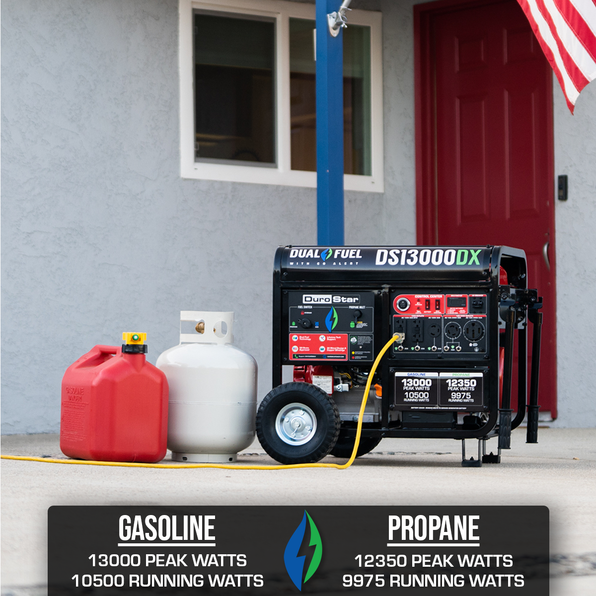DuroStar DS13000DX Portable-Generators - View #3