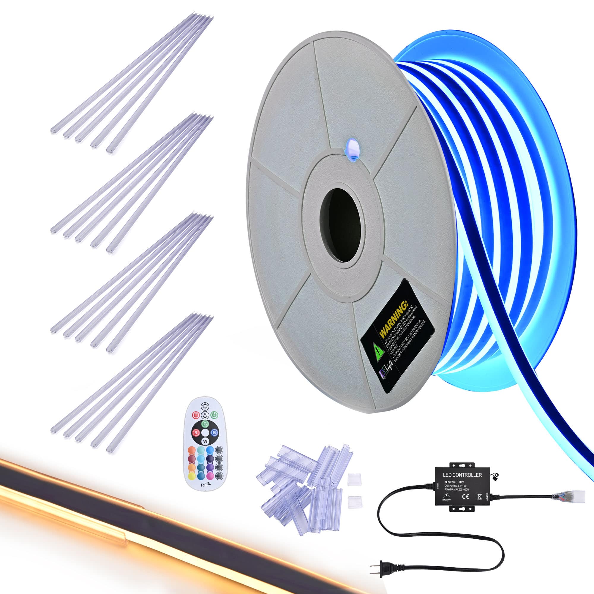 Yescom 11DSLSET4-100-RGB-LO Rope-Lights - View #7