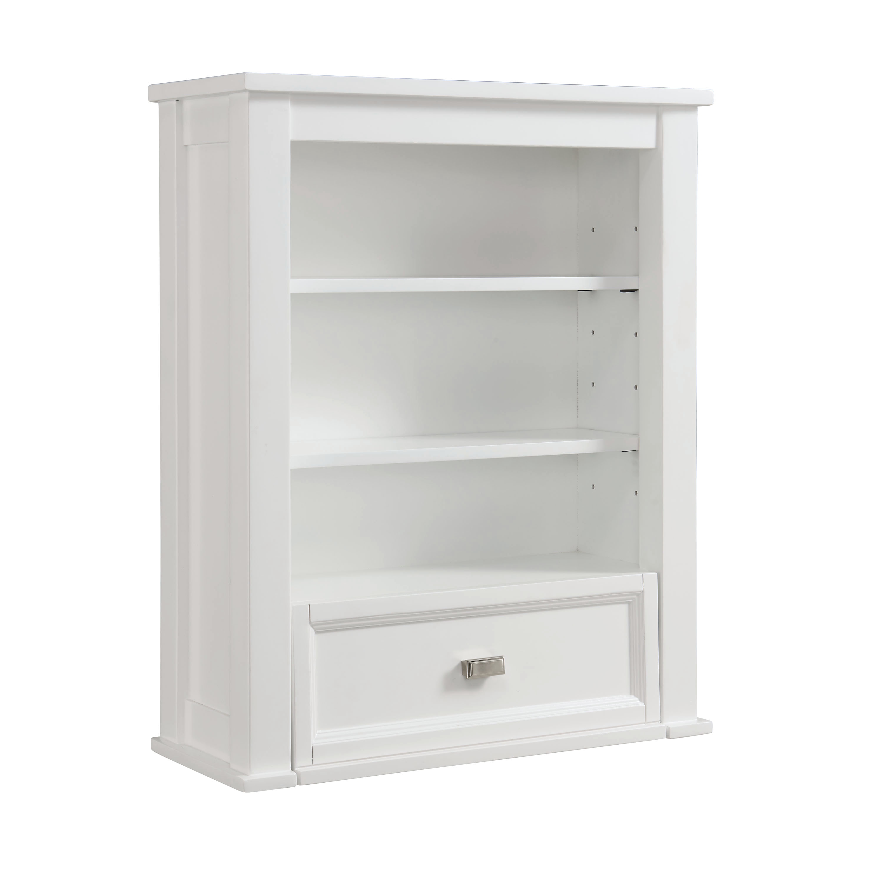 allen + roth Canterbury 24-in x 30-in x 10-in True Gray Soft Close Bathroom Wall Cabinet