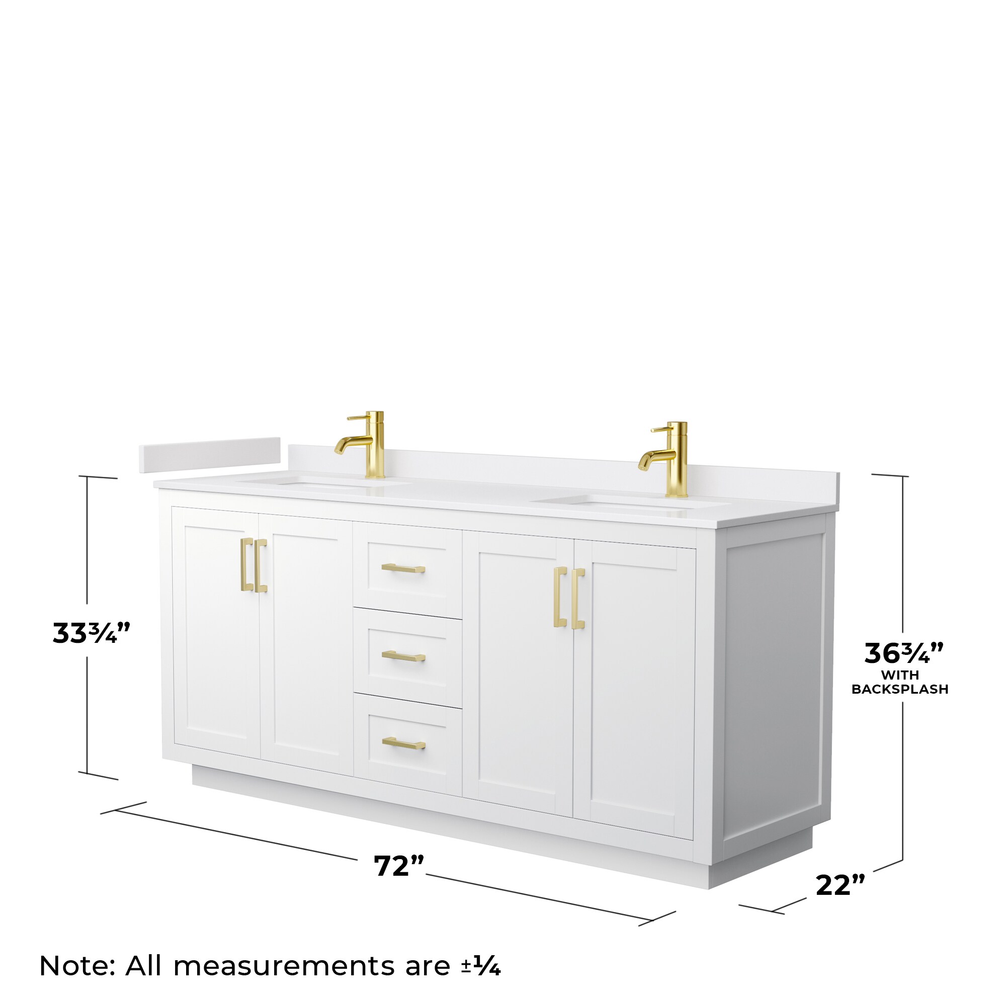 Wyndham Collection WCF292972DWGWCUNSM70 Bath-Vanity-Combo - View #6