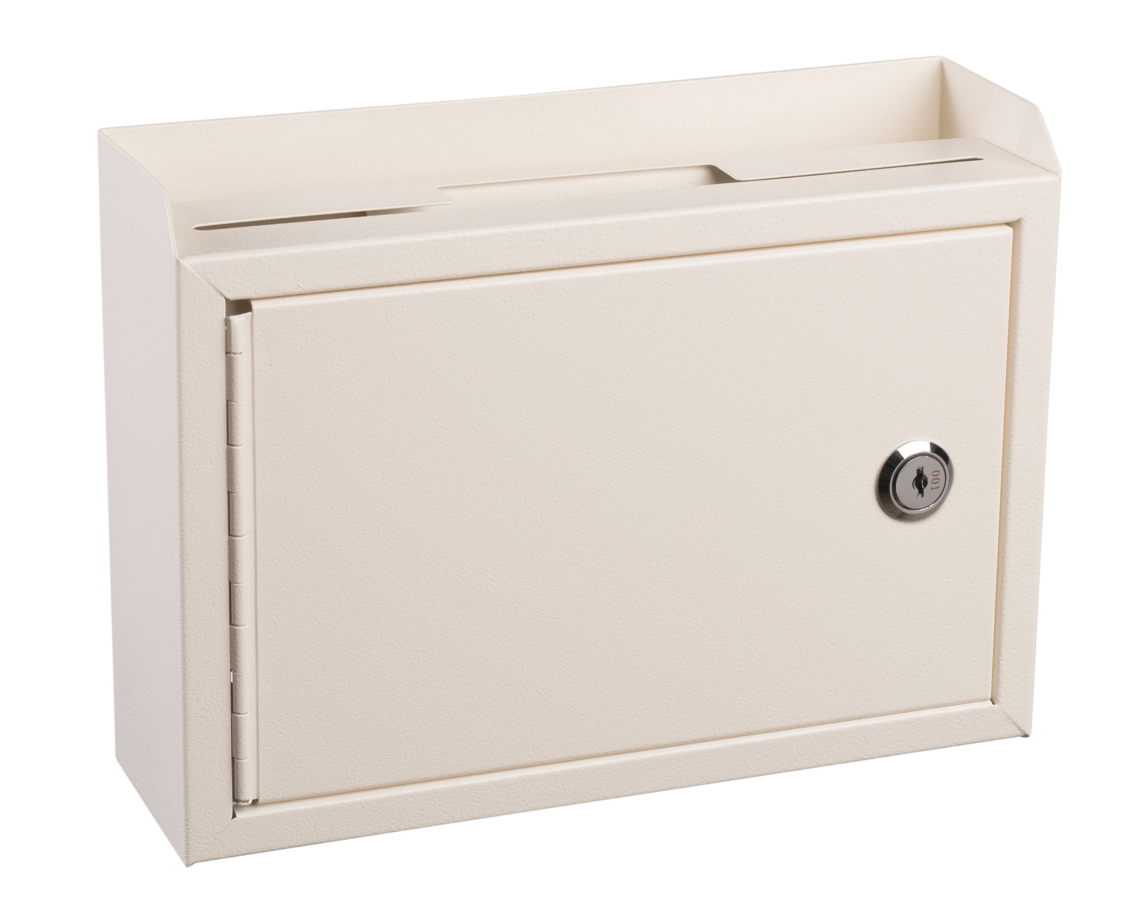 Adiroffice Wall Mount White Metal Lockable Mailbox At Lowes.com