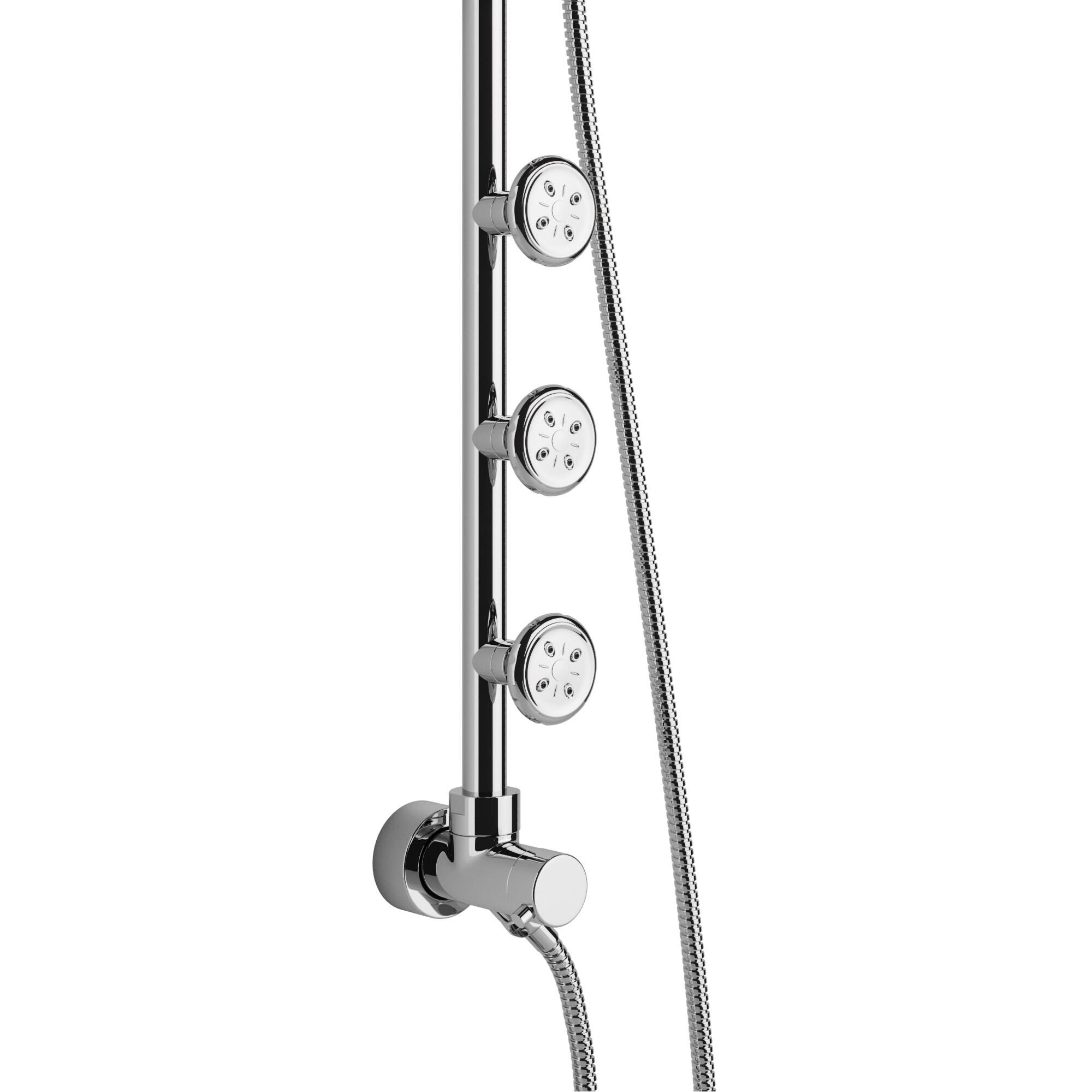 Pulse ShowerSpas 1010-CH Adjustable Slide Bar Chrome