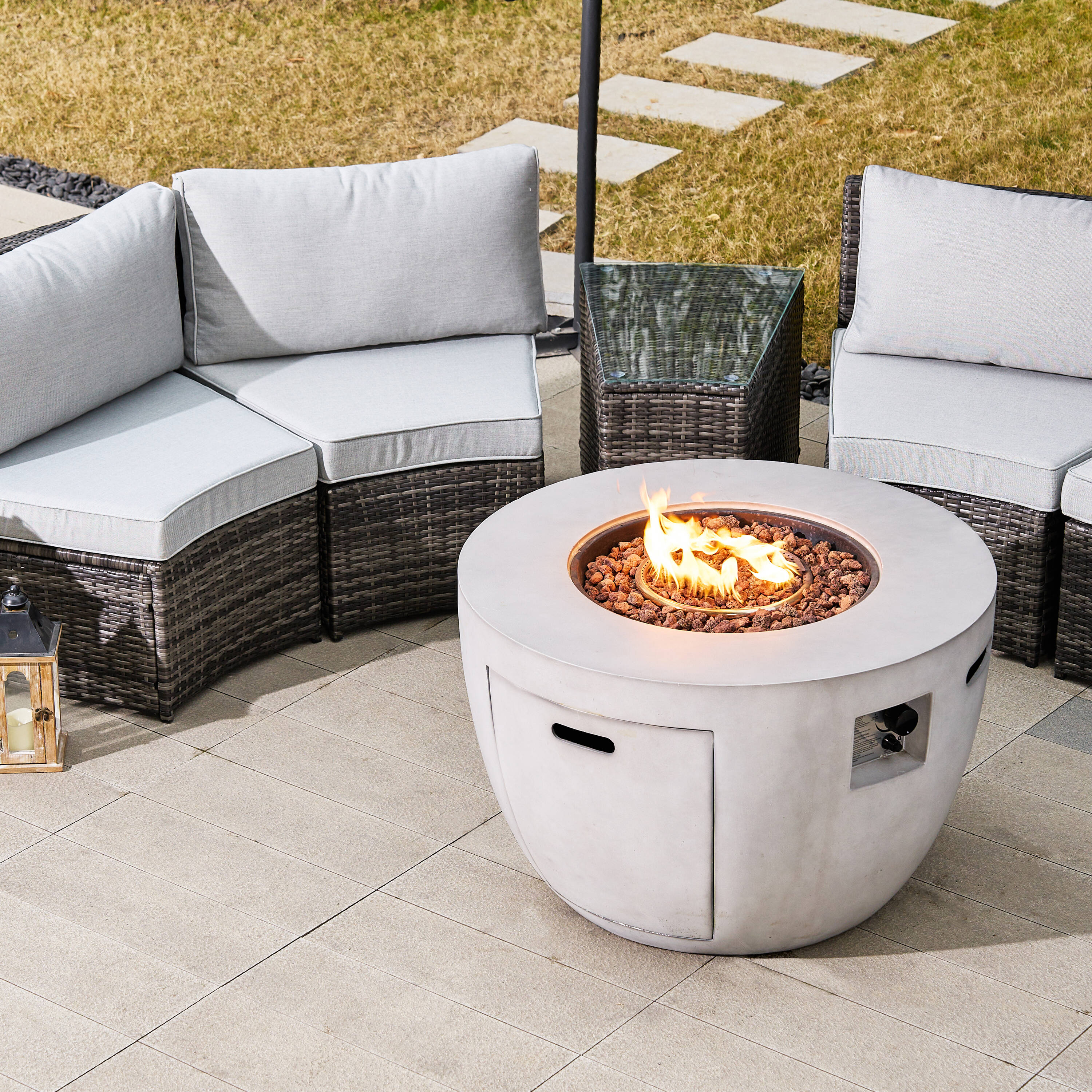 Direct Wicker DWS-1205B6S2T&2160G Patio-Conversation-Sets - View #6
