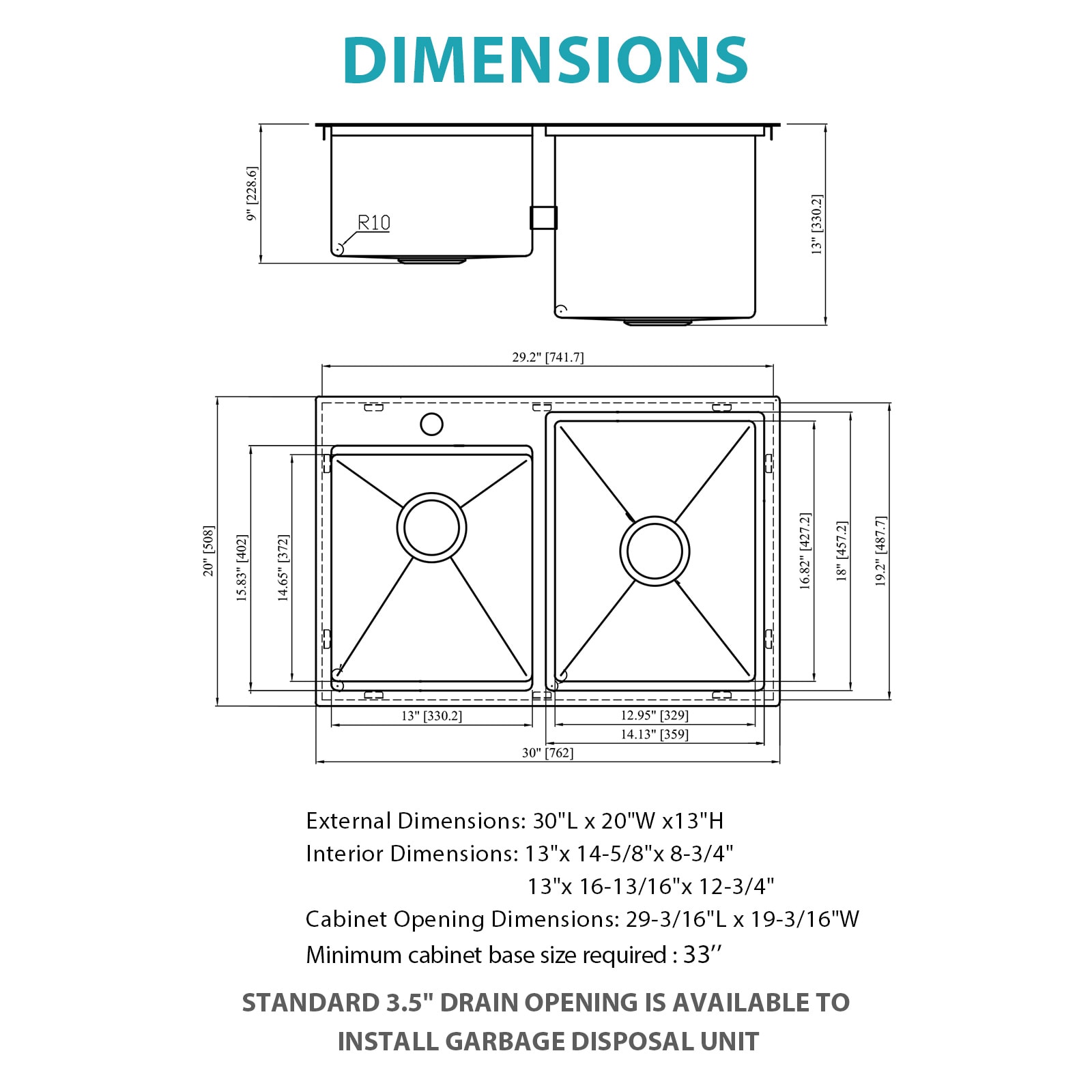 Forclover ALAQ-3219 Kitchen-Sinks - View #6