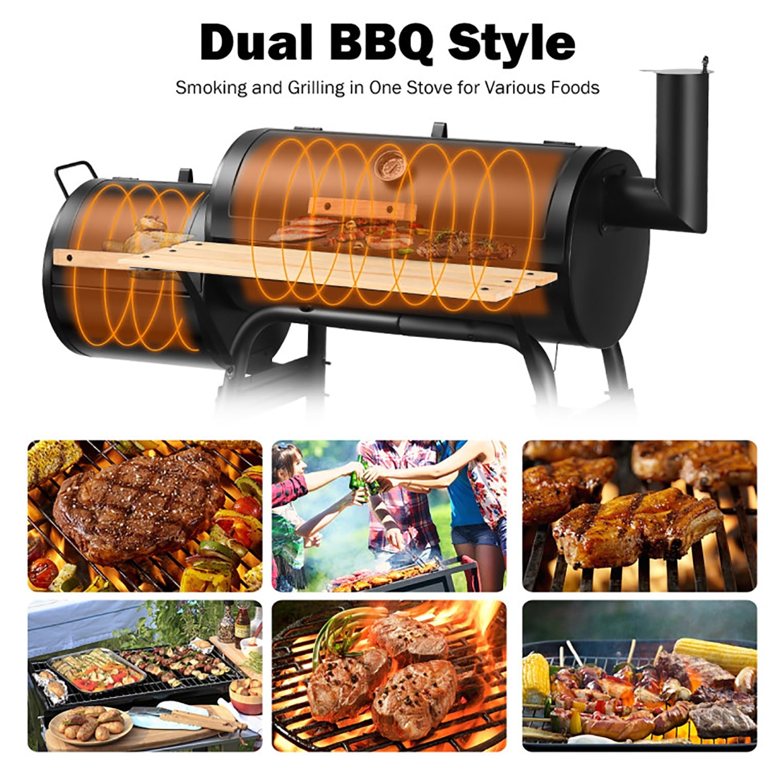 GZMR MO-NP10876 Charcoal-Grills - View #8