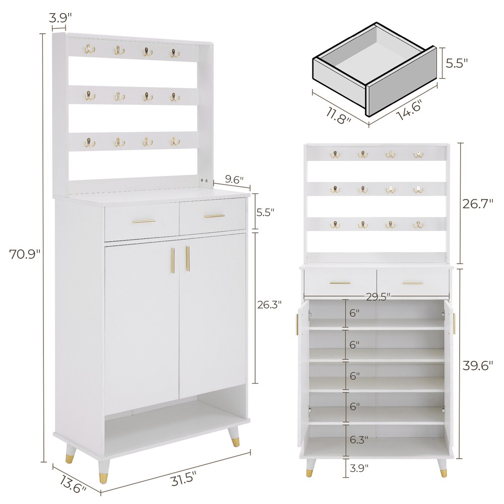 Winado LO1G52002843 Shoe-Racks - View #3