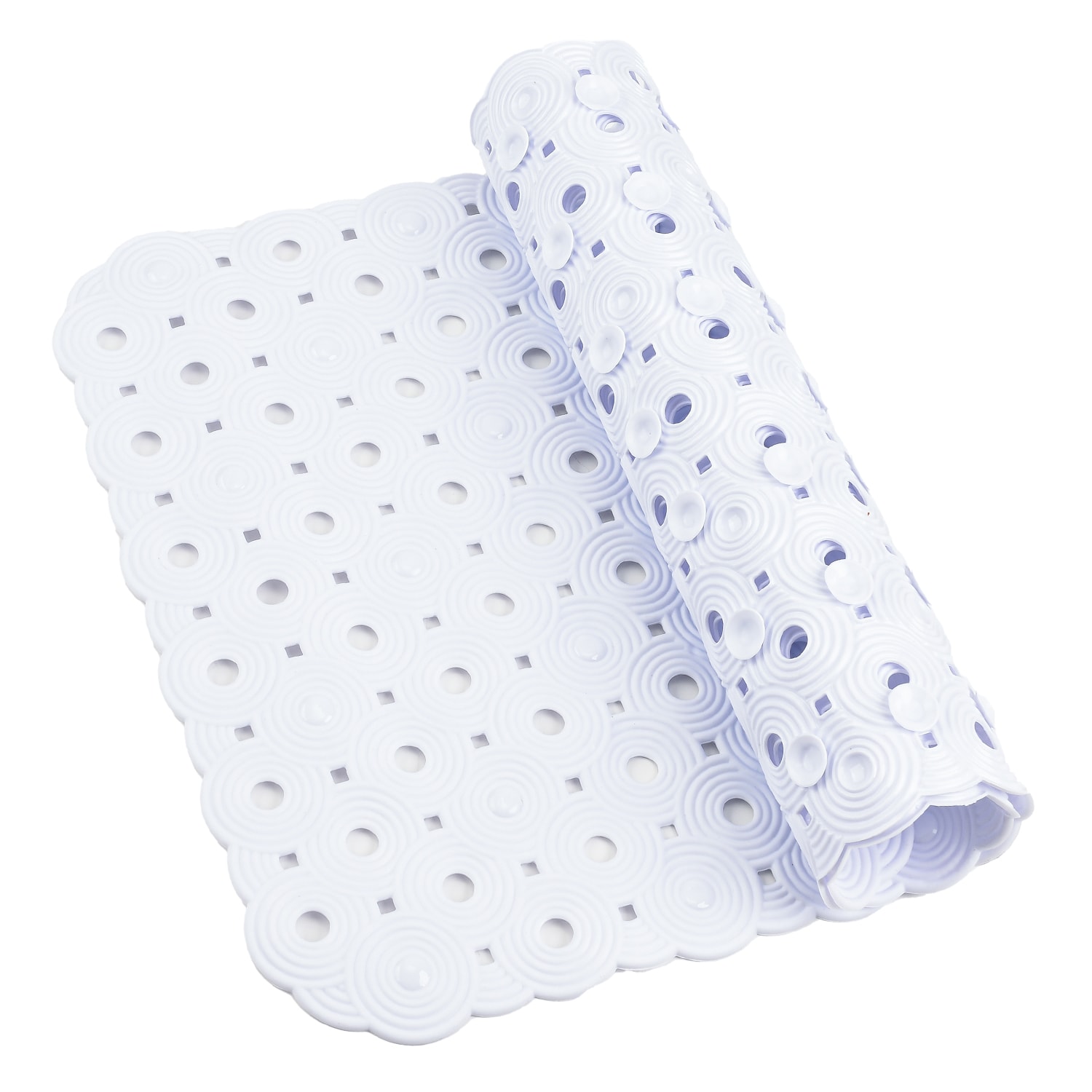 Cameo C7459 Non-Slip Bathtub mat 27 x 15 Shower Mat with Suction Cups and Water Drain Holes BPA LaTeX Phthalate Free