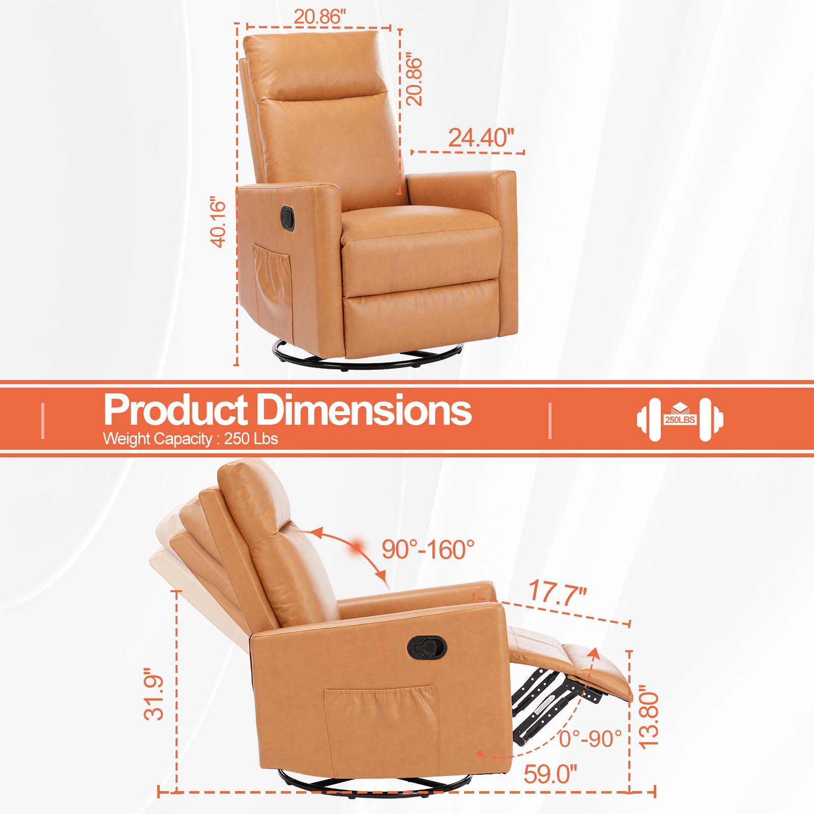 Flynama L-119502 recliners - View #3