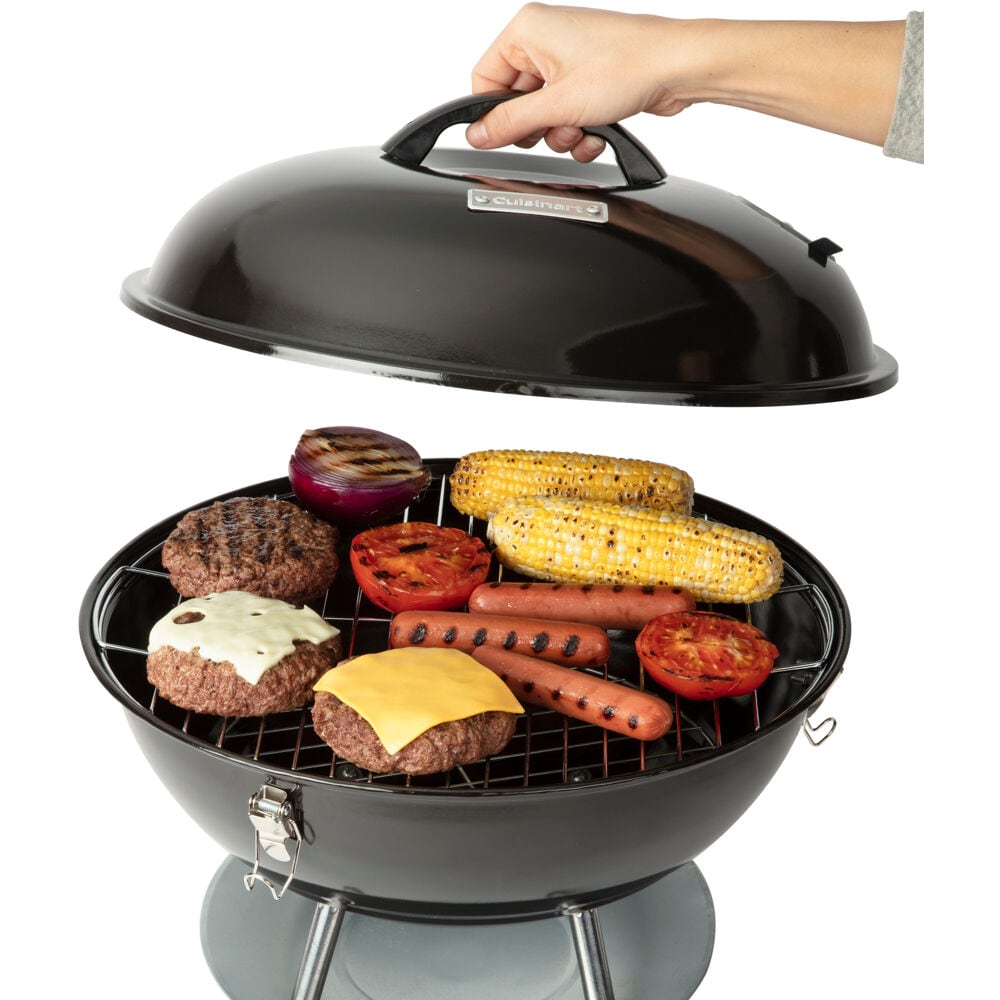 Cuisinart Compact 16" Charcoal Black Kettle Grill