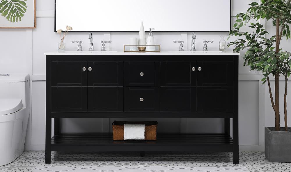 Elegant Decor FI49260DBK Bath-Vanity-Combo - View #2