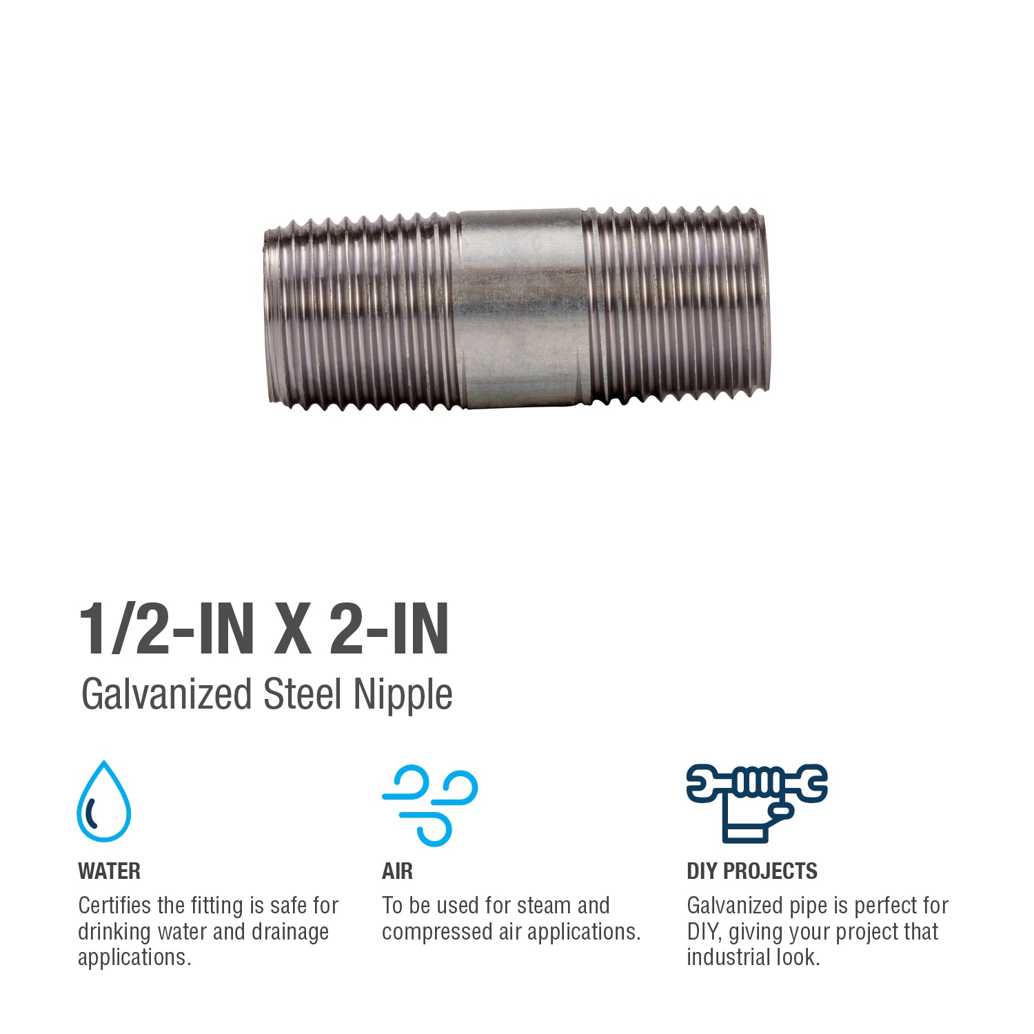 RELIABILT 10402 Galvanized-Fittings - View #4