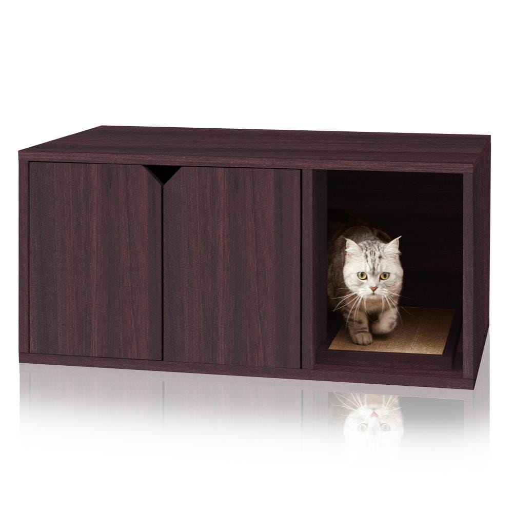 Way Basics Espresso Litter Box Concealment PET LITTER EO at Lowes