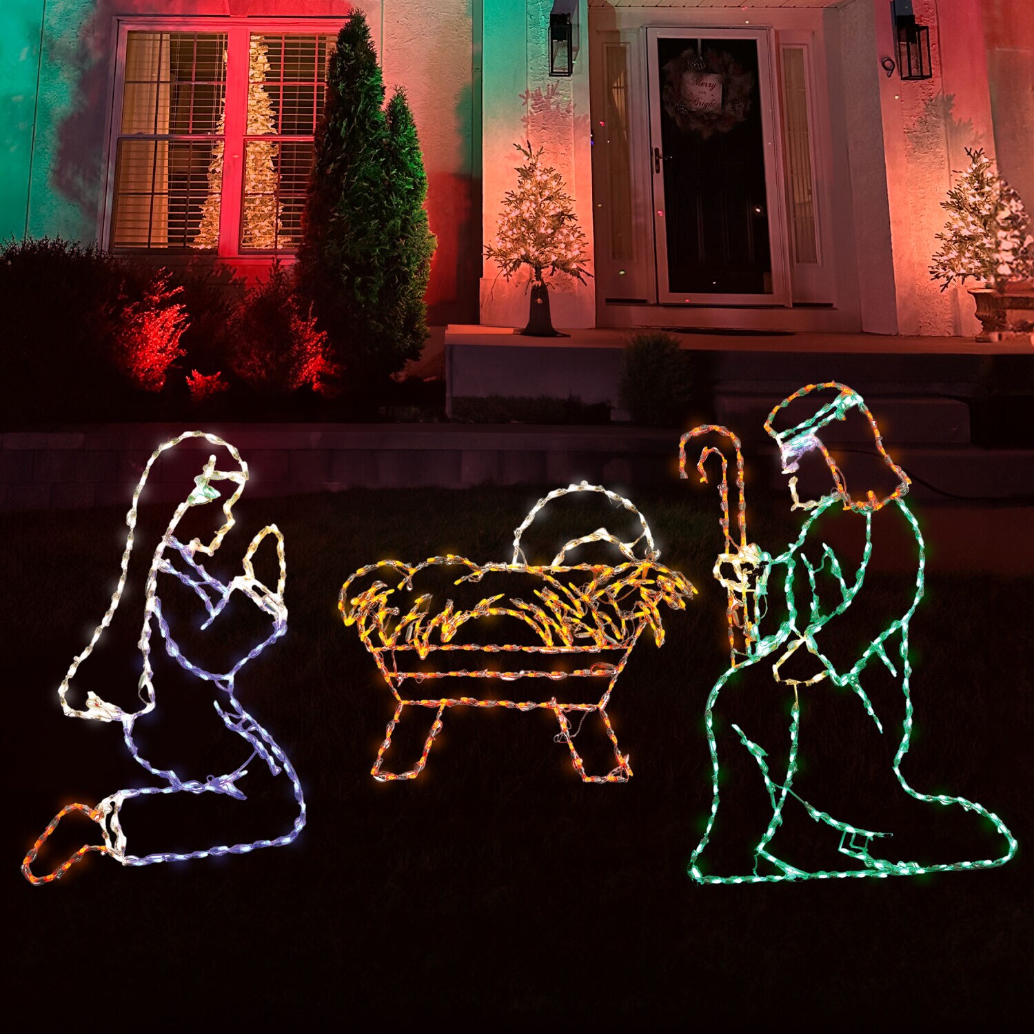 Fraser Hill Farm FFCHLED003-NTV0-MTL Outdoor-Christmas-Decor - View #11