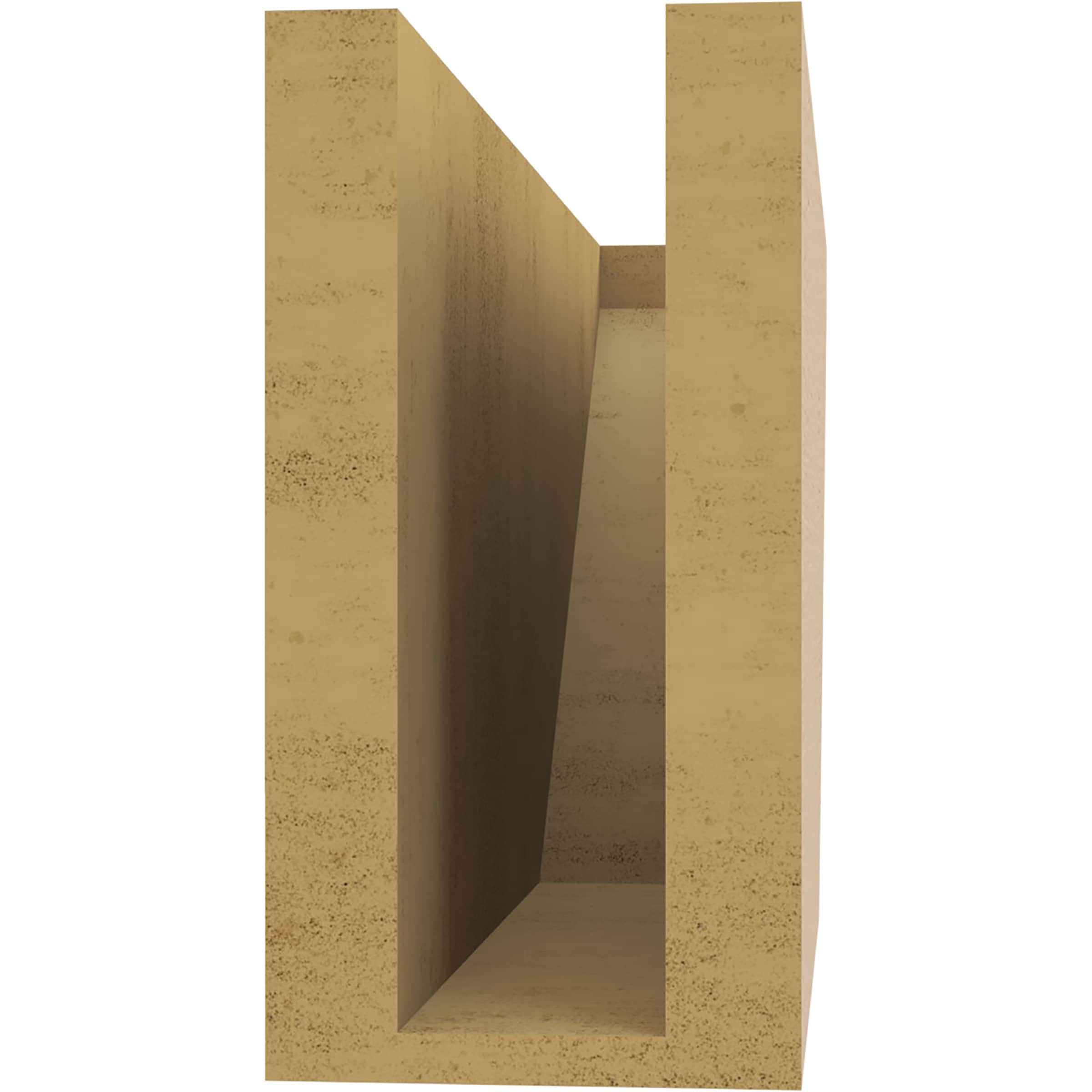 Ekena Millwork RFTU04X08X16CONRCPR Exterior-Brackets-Braces - View #4
