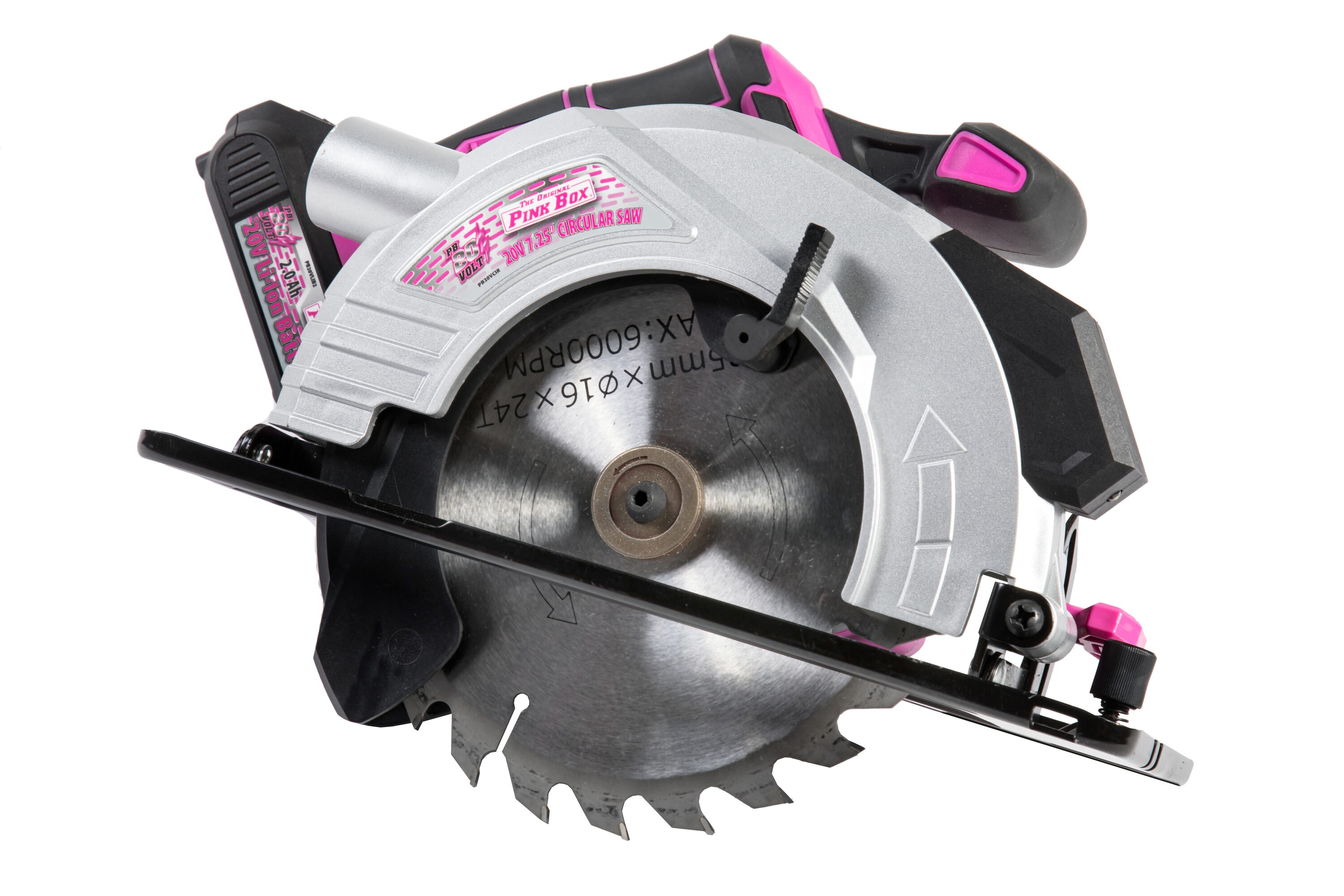 The Original Pink Box 20-volt 7-1/4-in Brushless Cordless Circular