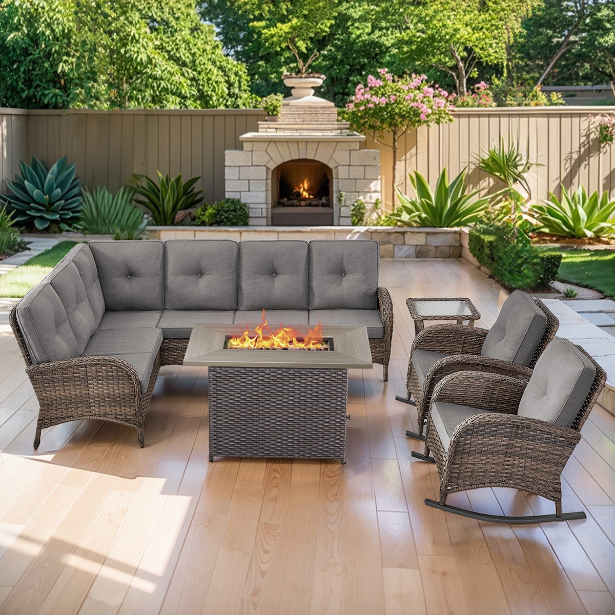 Rilyson FS130144086-3 Patio-Conversation-Sets - View #2