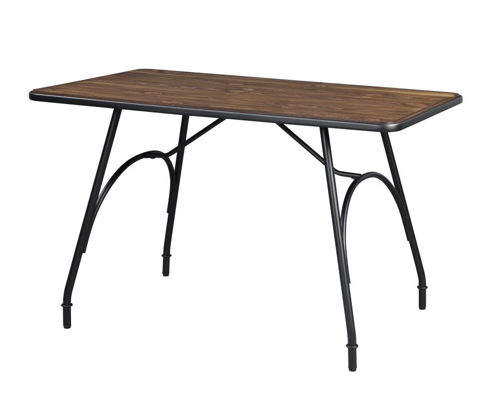 ACME FURNITURE 72450 Paras Walnut and Black Traditional Dining Room Set with Rectangular Table (Seats 4)