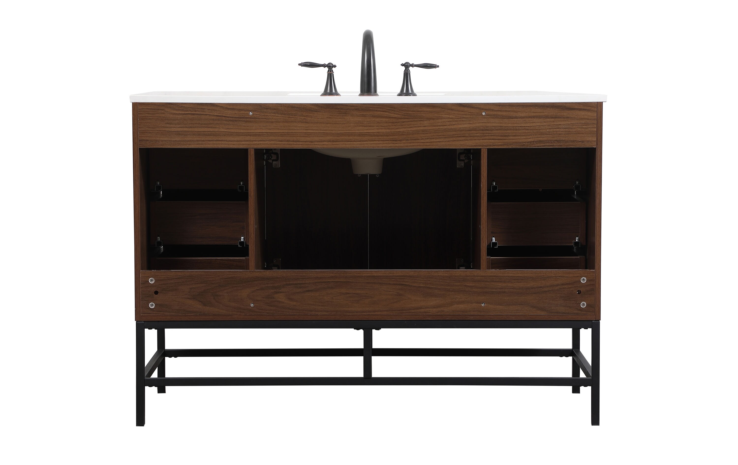 Elegant Decor HF1464W48MWT Bath-Vanity-Combo - View #16