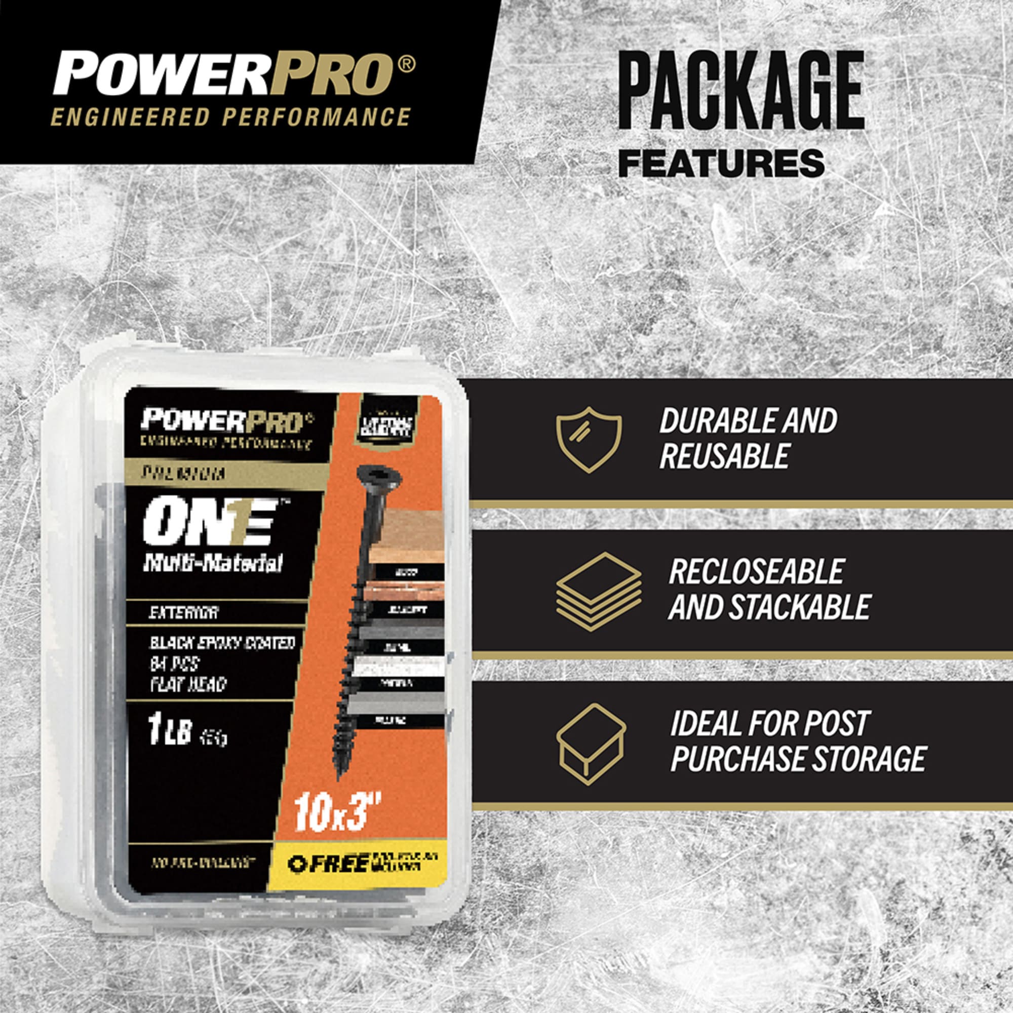 Power Pro 116986 Wood-Screws - View #4