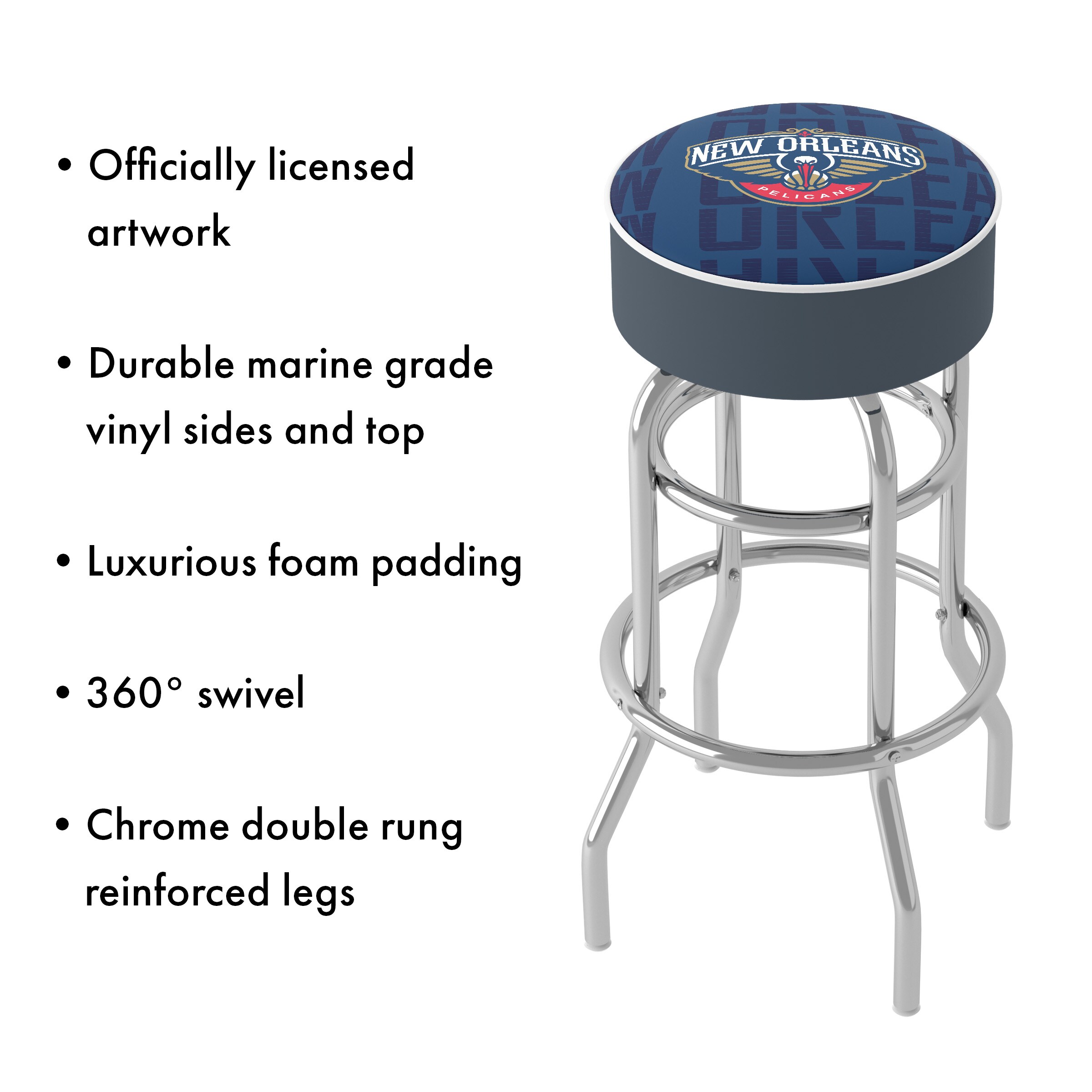Trademark Gameroom NBA1000-NOP3-TWN stools - View #3