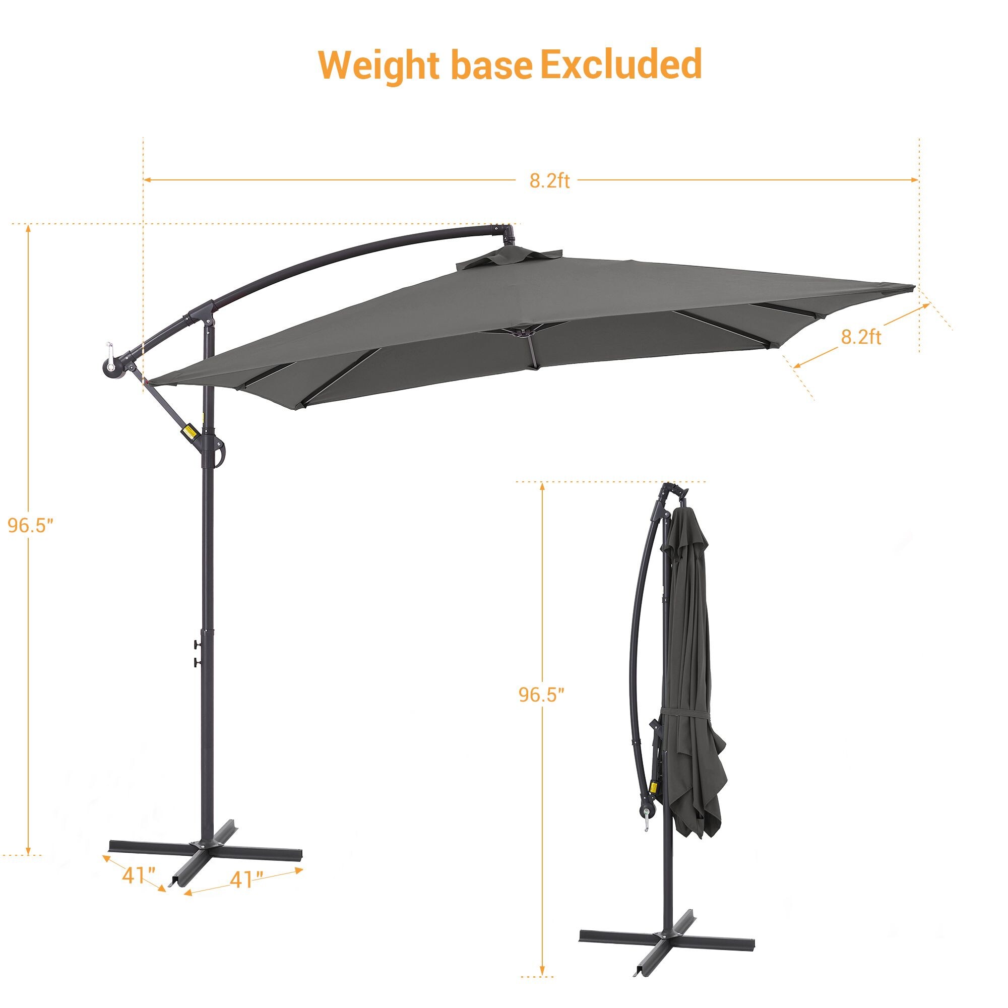 Sonkuki SD-S186GY Umbrellas-2 - View #2