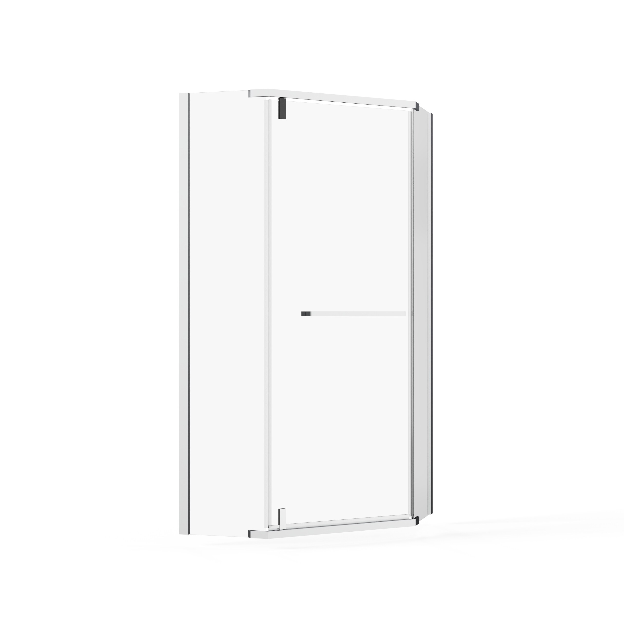 Misty Moon LW0406-GY-LYM-4 Shower-Doors - View #2