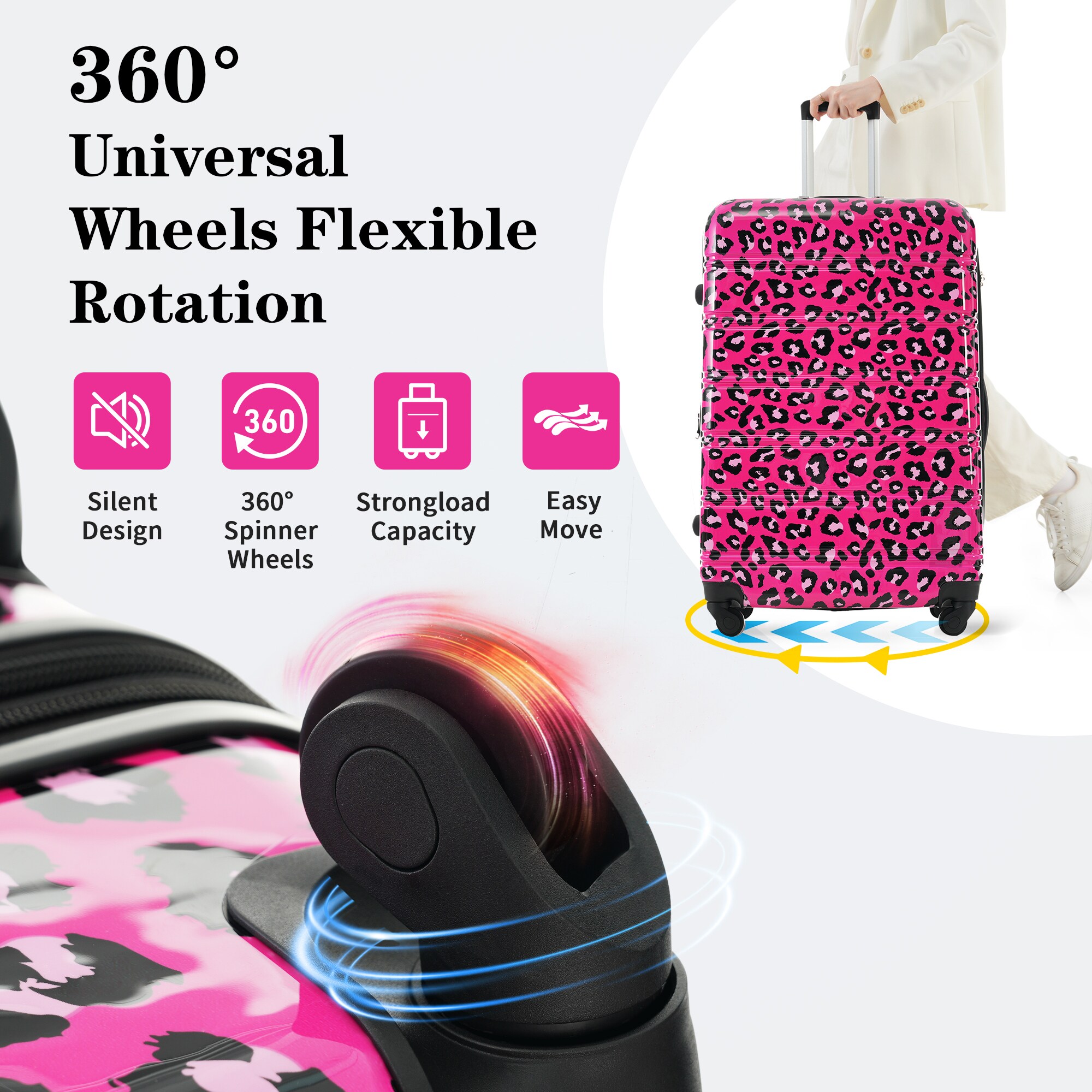 ModernLuxe L3P-N732P218227H Luggage-And-Luggage-Sets - View #2