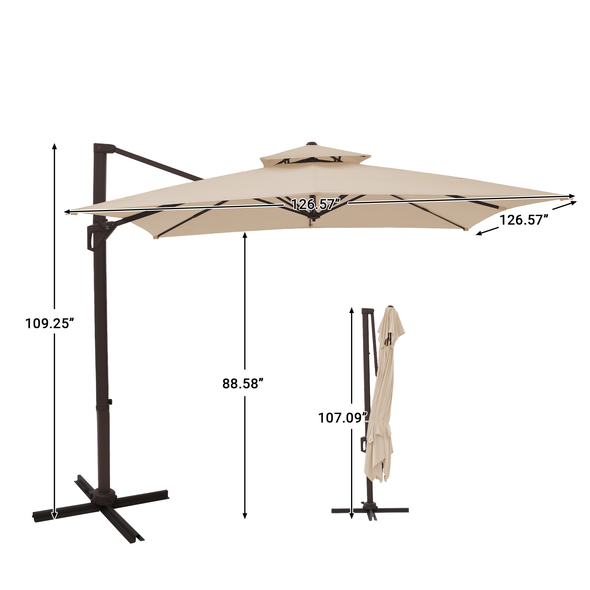 Serwall SR-11FTXLM-BE Umbrellas-2 - View #2