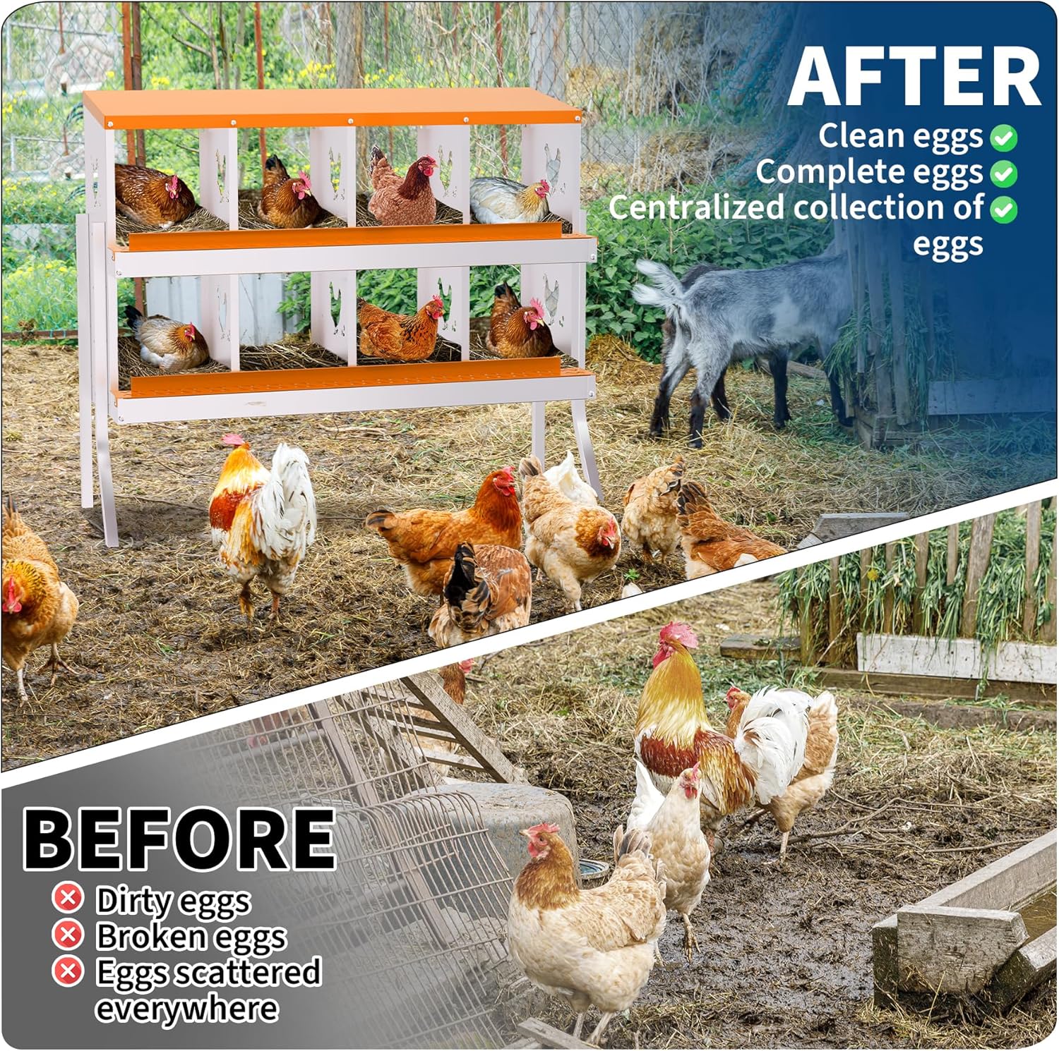 Qeetex WLS-PPG-33LQWDPP Chicken-Coops-Rabbit-Hutches - View #4