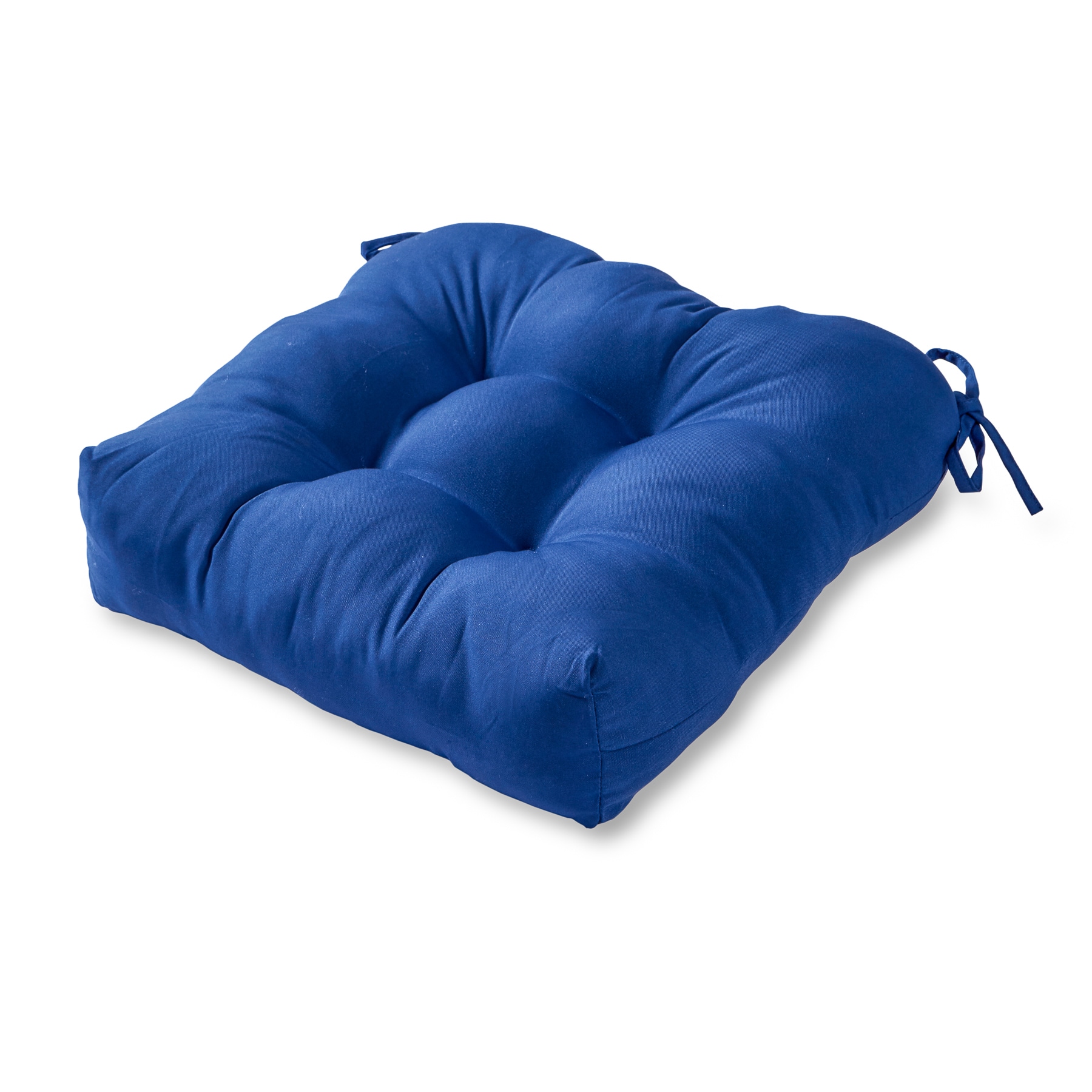 Greendale Home Fashions OC4800-MARINE 20-in x 20-in Marine Patio chair cushion