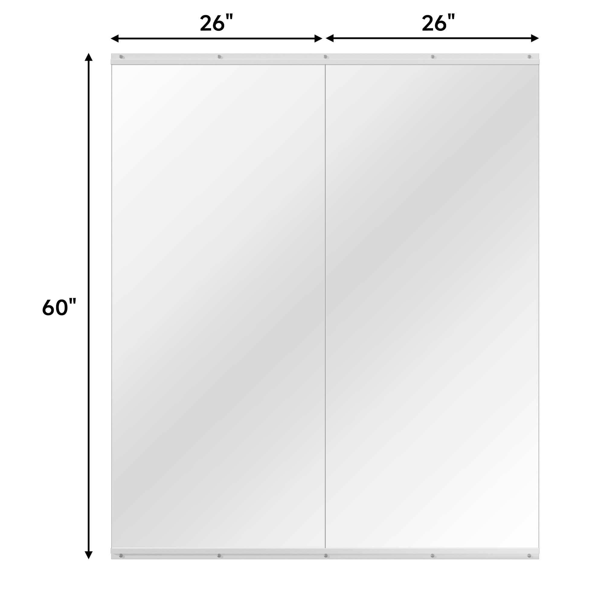 LOVMOR SF-R-GM-26-60-2PC Decor-Mirrors - View #7