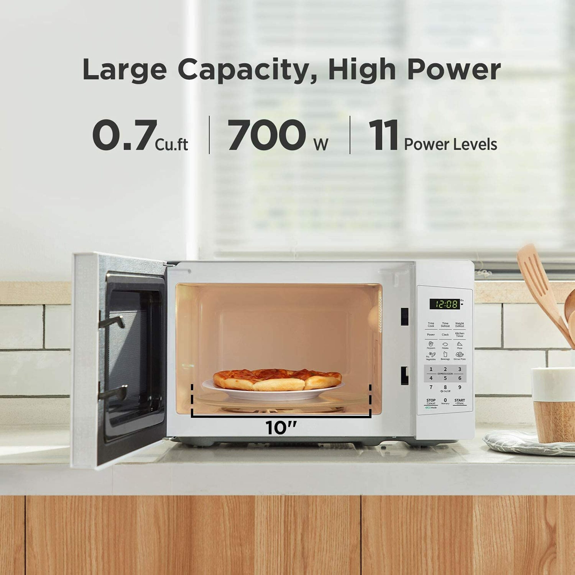 Black + Decker Em720cpy Pm 0.7 Cu. Ft. Digital Microwave