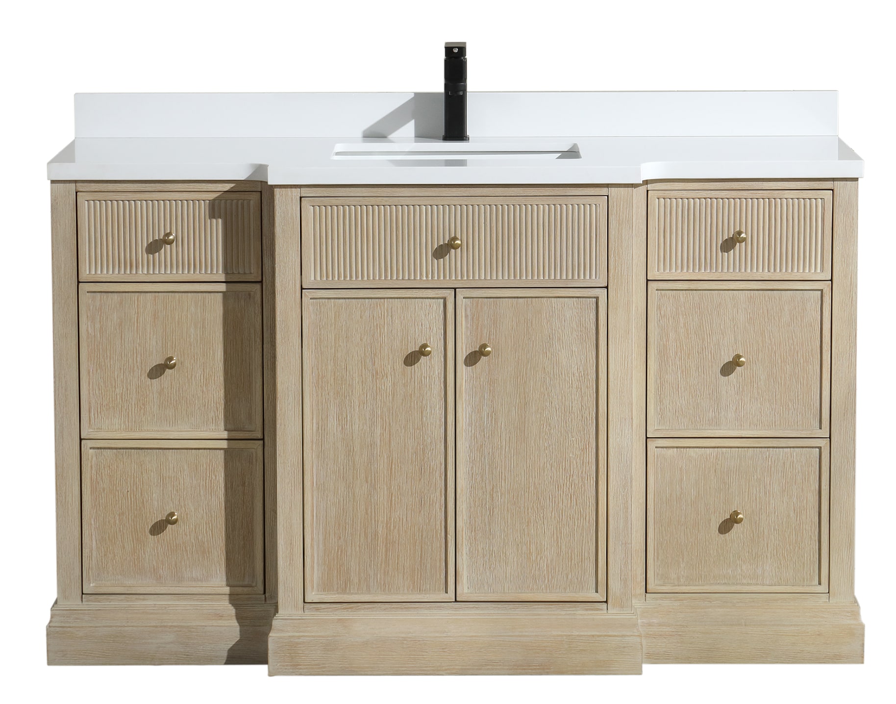 Ari Kitchen & Bath AKB-REDONDO-55-ASHOA Bath-Vanity-Combo - View #2