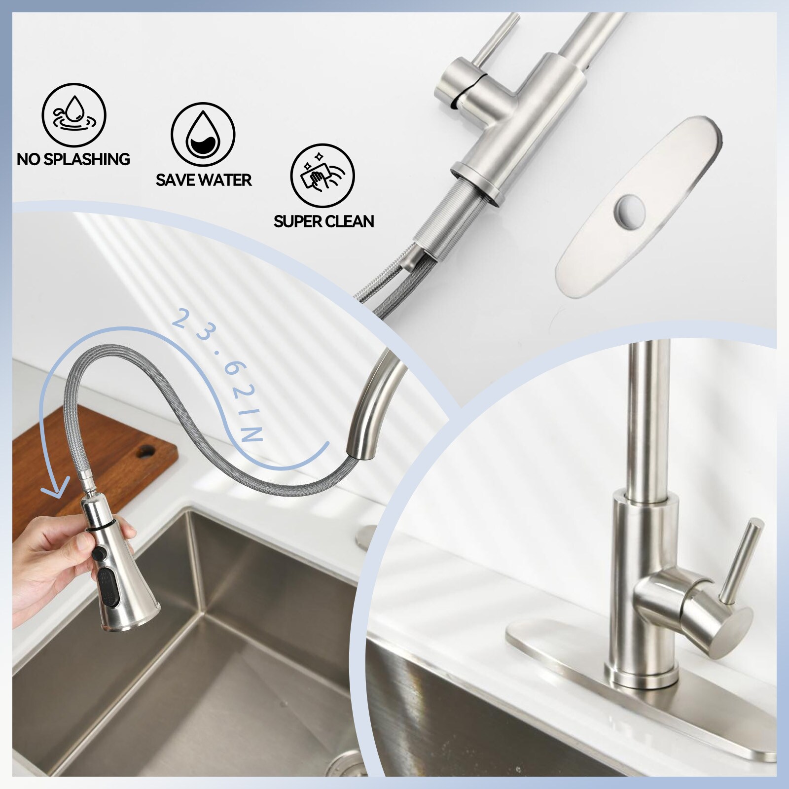 Clihome CL-LTC359BN Kitchen-Faucets - View #5