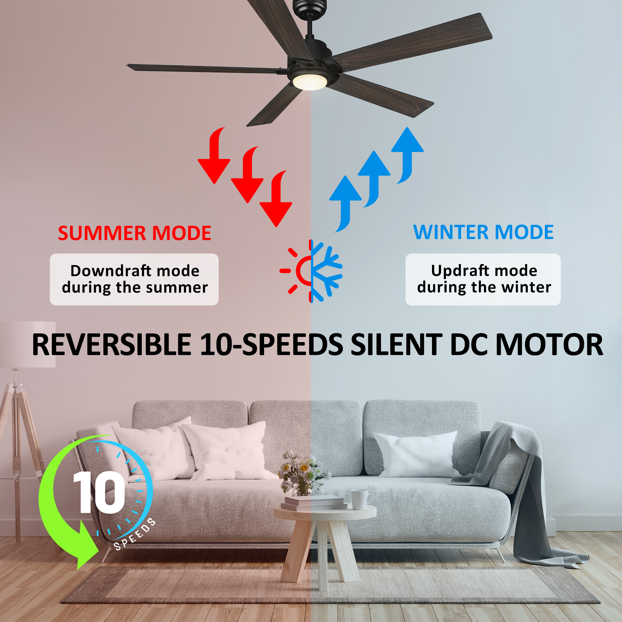 CARRO USA LS605J1-L11-B5-1 Ceiling-Fans - View #6