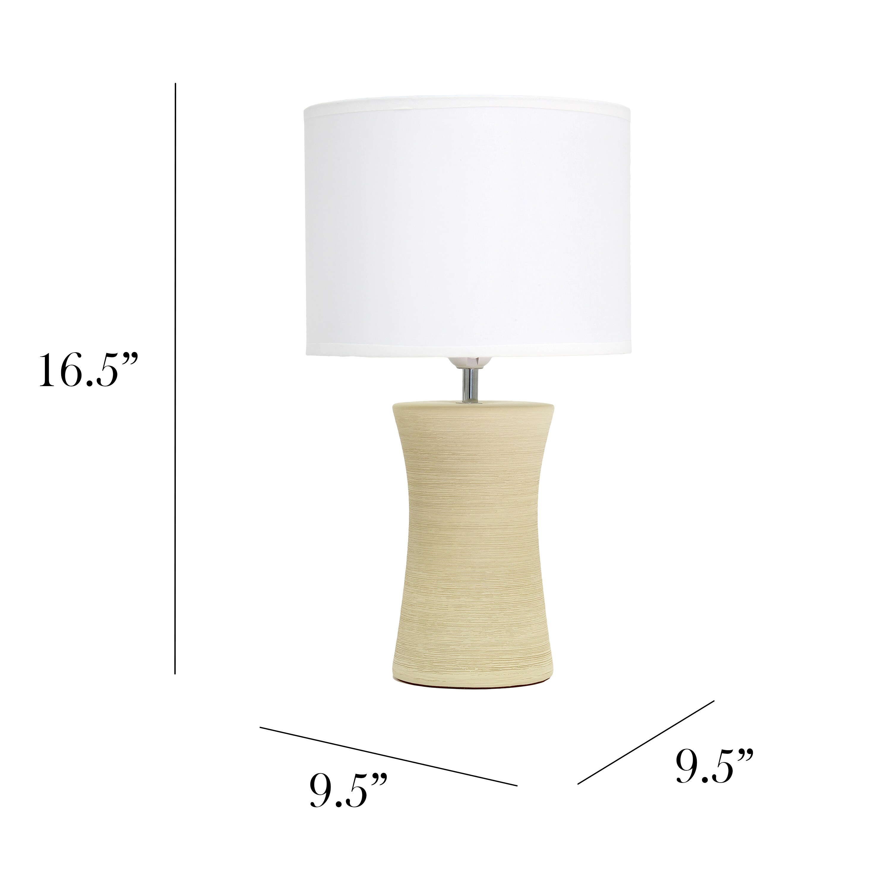 Simple Designs LT2099-BGE Table-Lamps - View #3