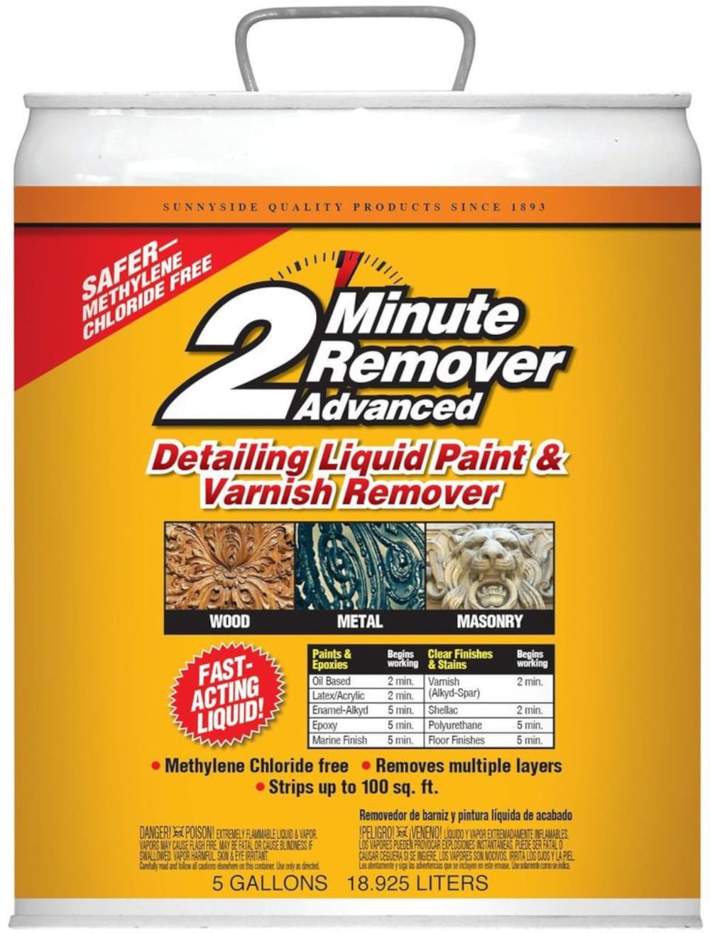 Advanced Series 5 gal. Multiple Layer Paint and Varnish Remover