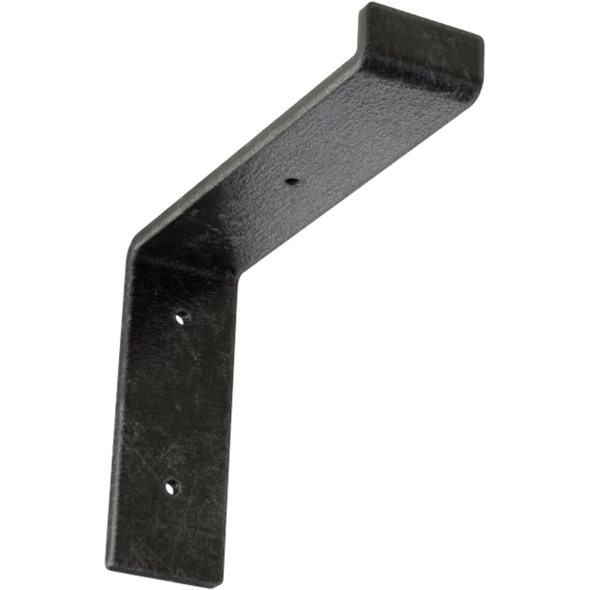 Ekena Millwork BKTM02X08X06TSASV Steel Truss Shelf 8-in x 2-in x 6.75-in Gray Steel Mounting bracket