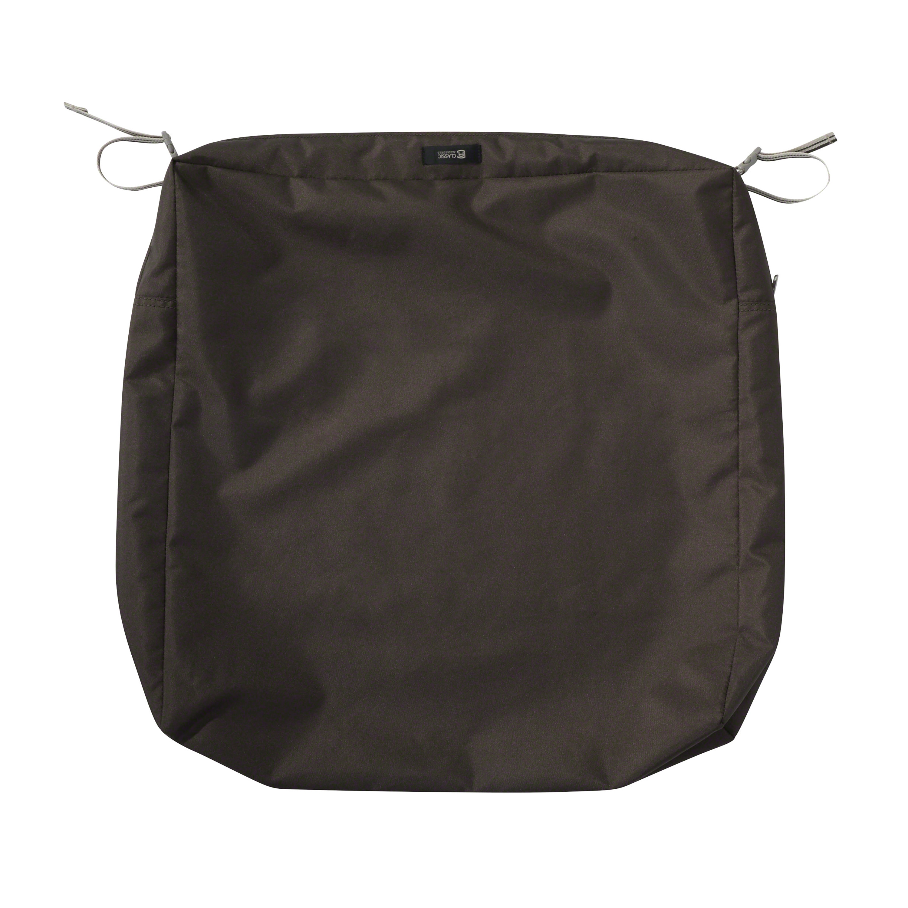 Espresso Polyester Square Outdoor Patio Seat Cushion Cover